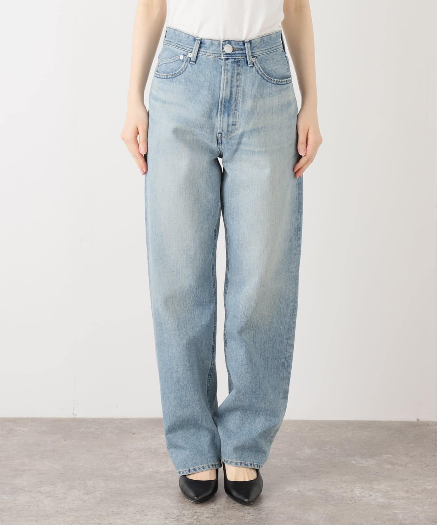 YANUK LEA TVS 22インチ Trick Denimボーイズストレート
