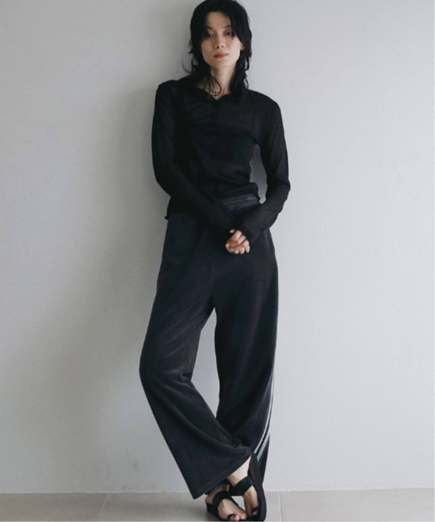 anuke Velour Track Pants（ジャージ／トラックパンツ）｜BOICE FROM