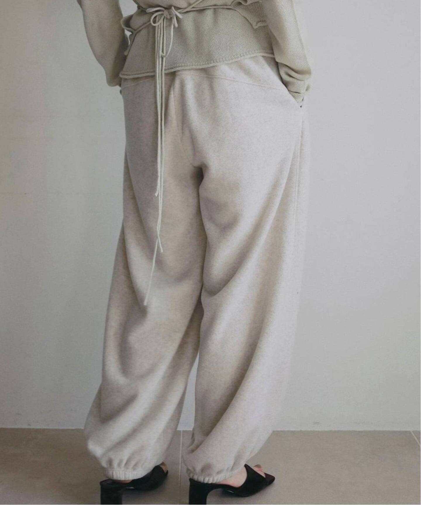 anuke Fleece Rough Pants（ジャージ／トラックパンツ）｜BOICE FROM