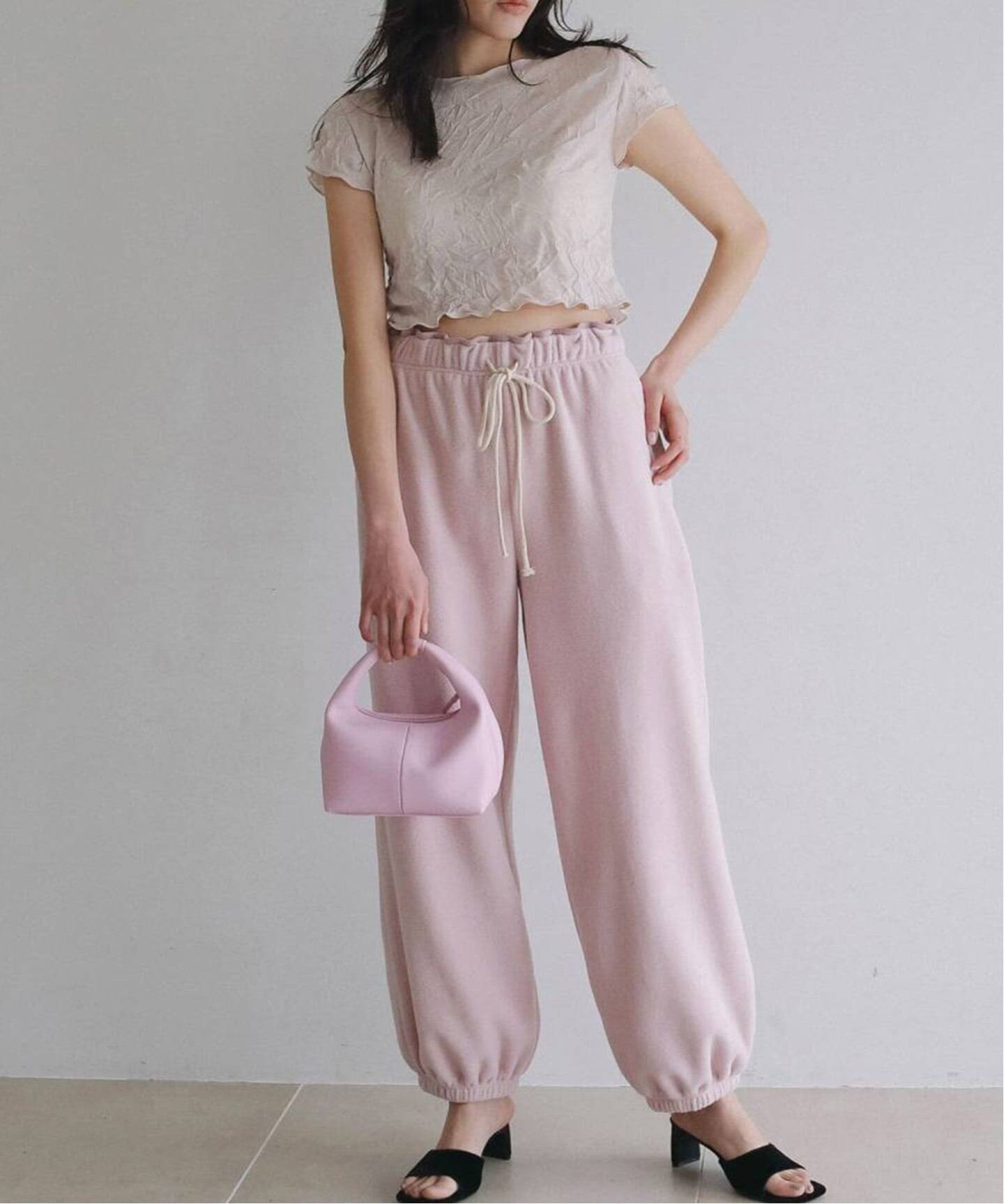 anuke☆パンツ anuke Fleece Rough Pants（ジャージ／トラックパンツ）｜BOICE FROM