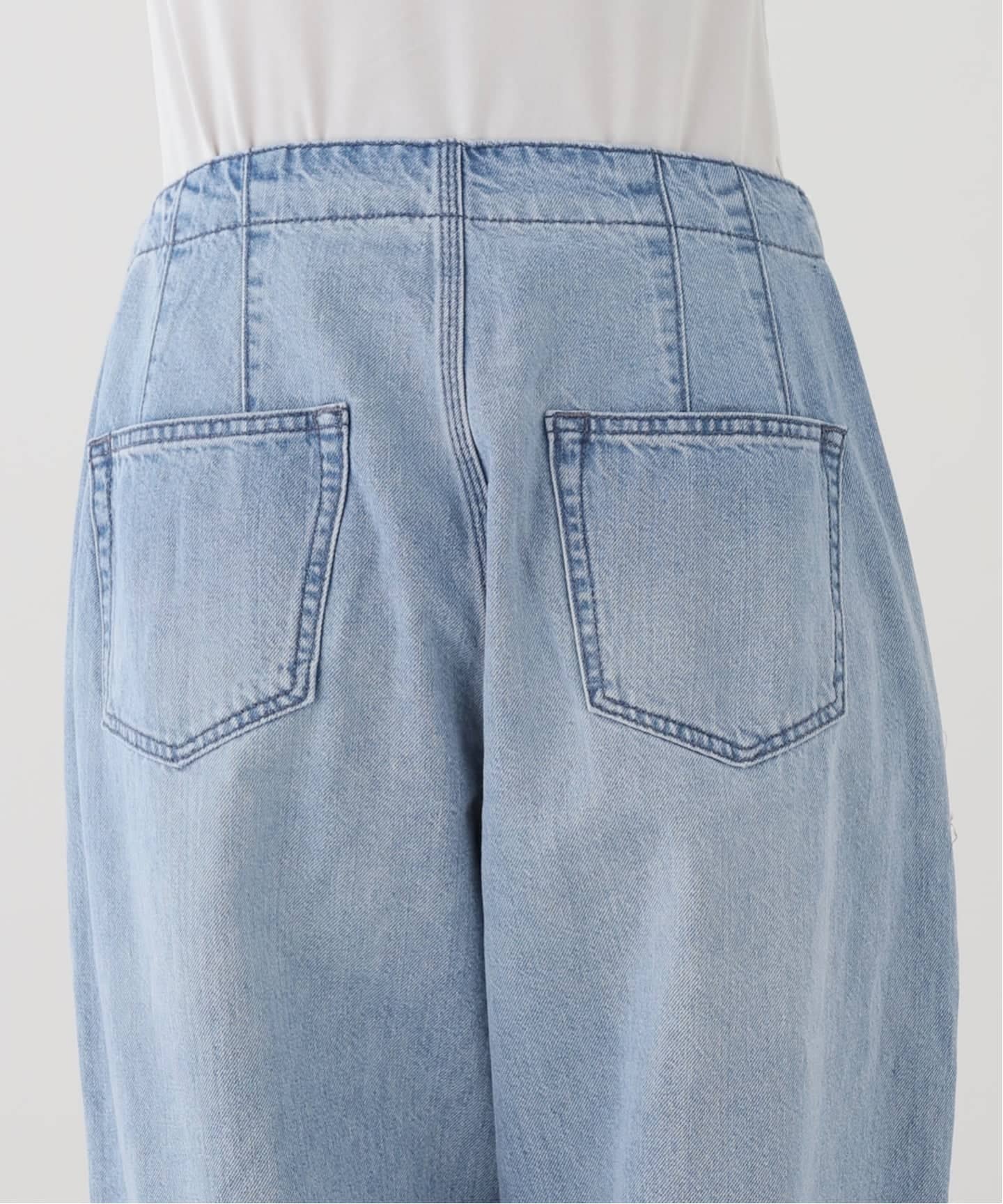 ETRE TOKYO デニムタックワイドパンツ（デニムパンツ・ジーンズ