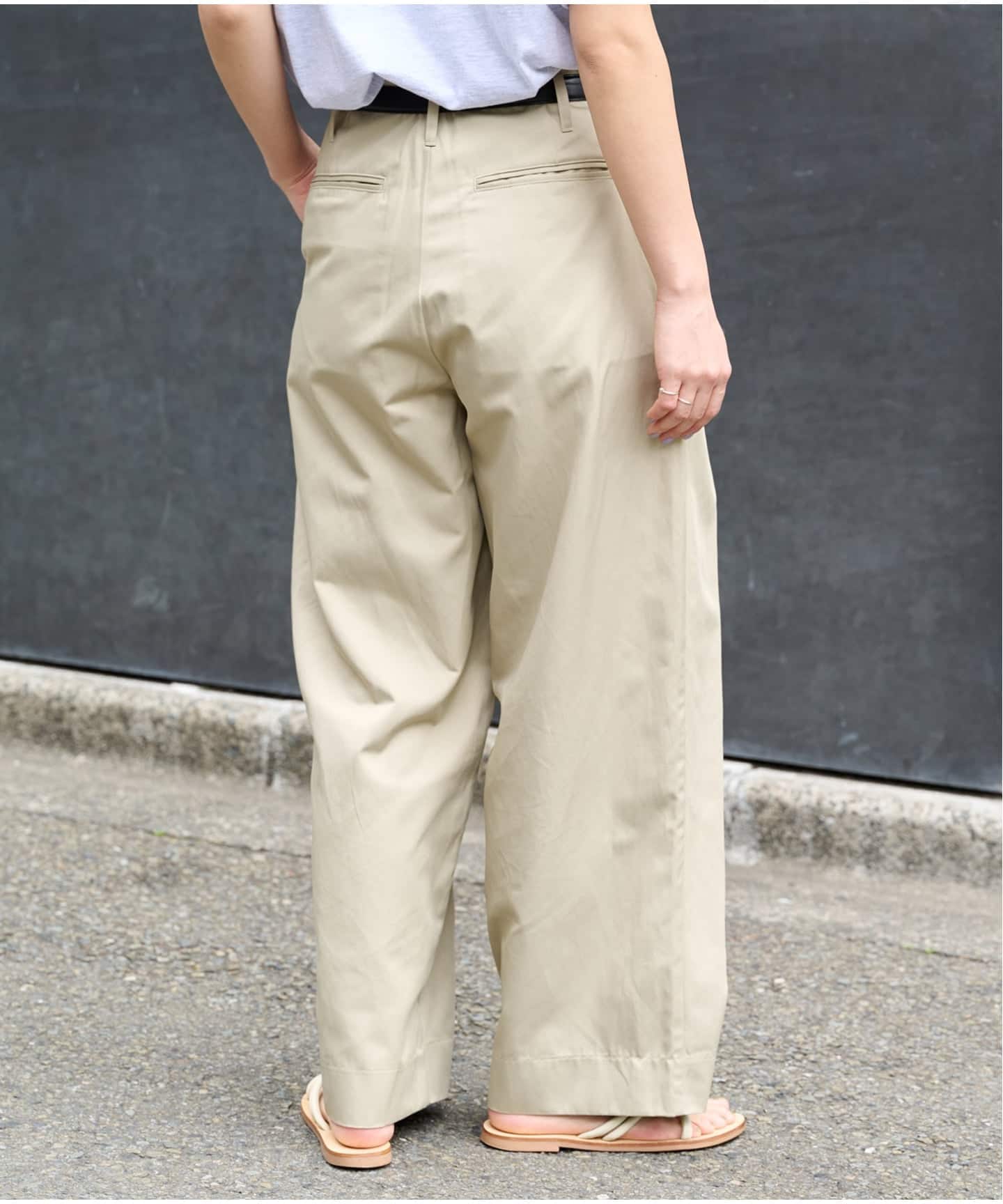 anuke Twill Loose Pants（チノパンツ）｜BOICE FROM BAYCREW'S
