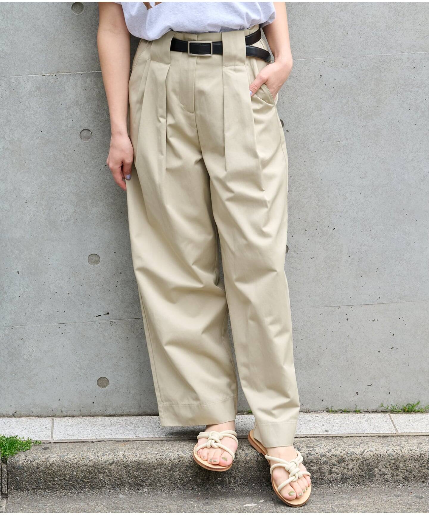 anuke Twill Loose Pants（チノパンツ）｜BOICE FROM BAYCREW'S