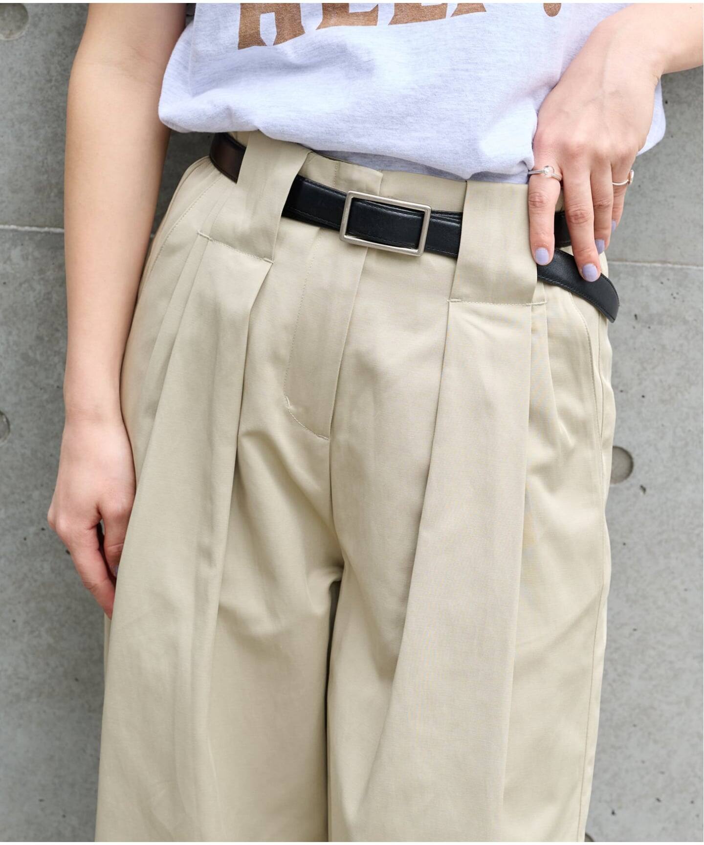 anuke Twill Loose Pants（チノパンツ）｜BOICE FROM BAYCREW'S