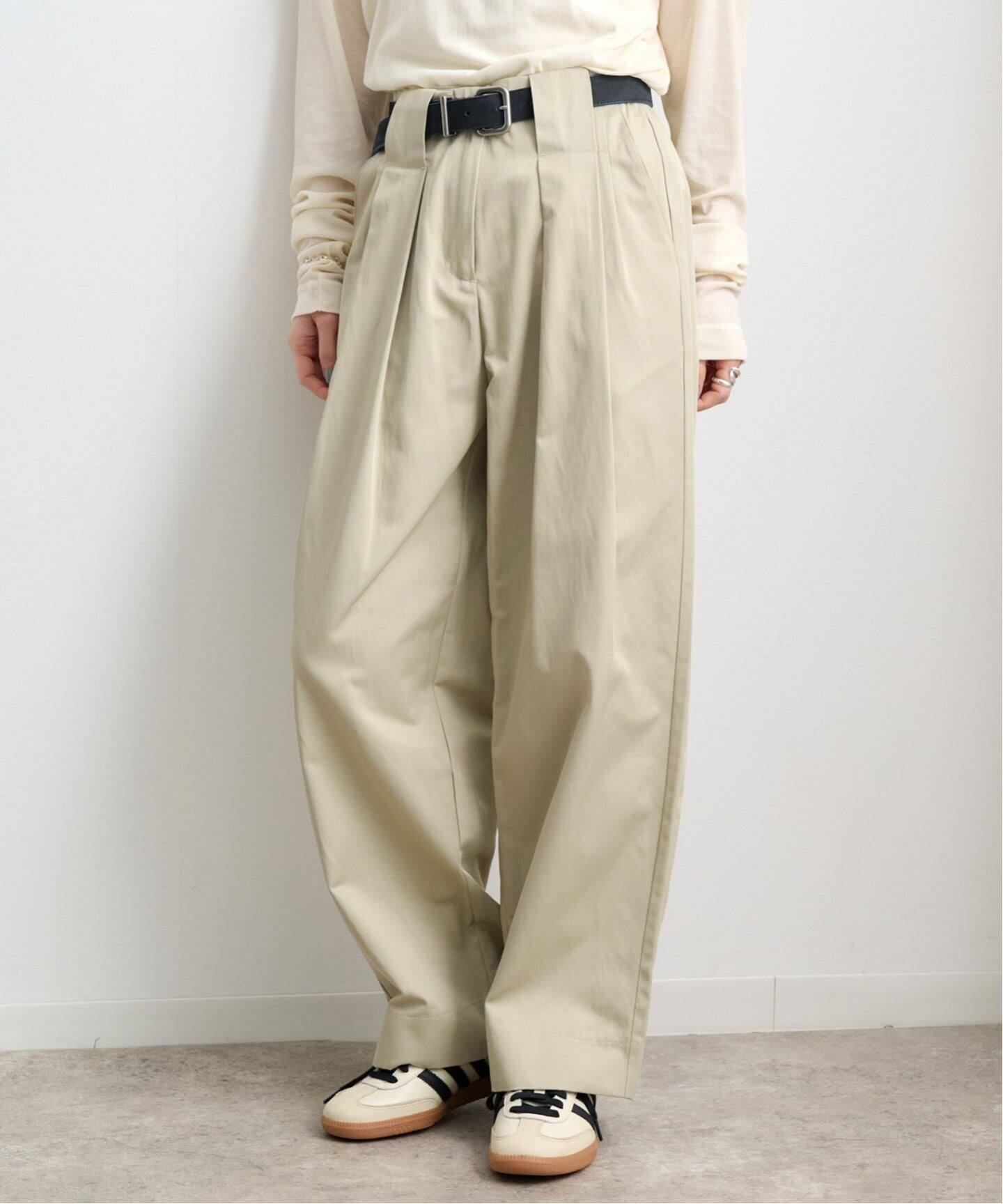 anuke Twill Loose Pants（チノパンツ）｜BOICE FROM BAYCREW'S