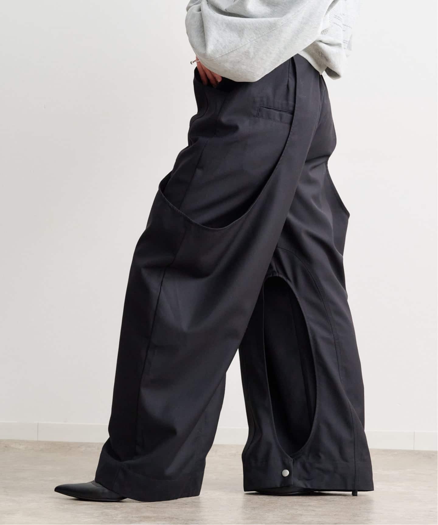 KnuthMarf high-boot detail pants（スラックス）｜BOICE FROM