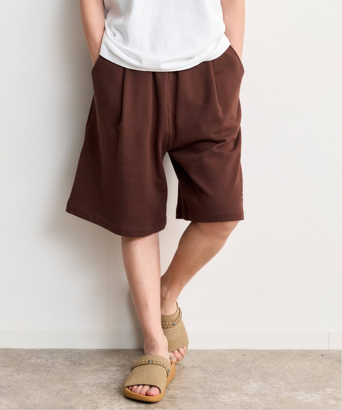 anuke Embroidery Half Pants（ショート・ハーフパンツ）｜BOICE FROM