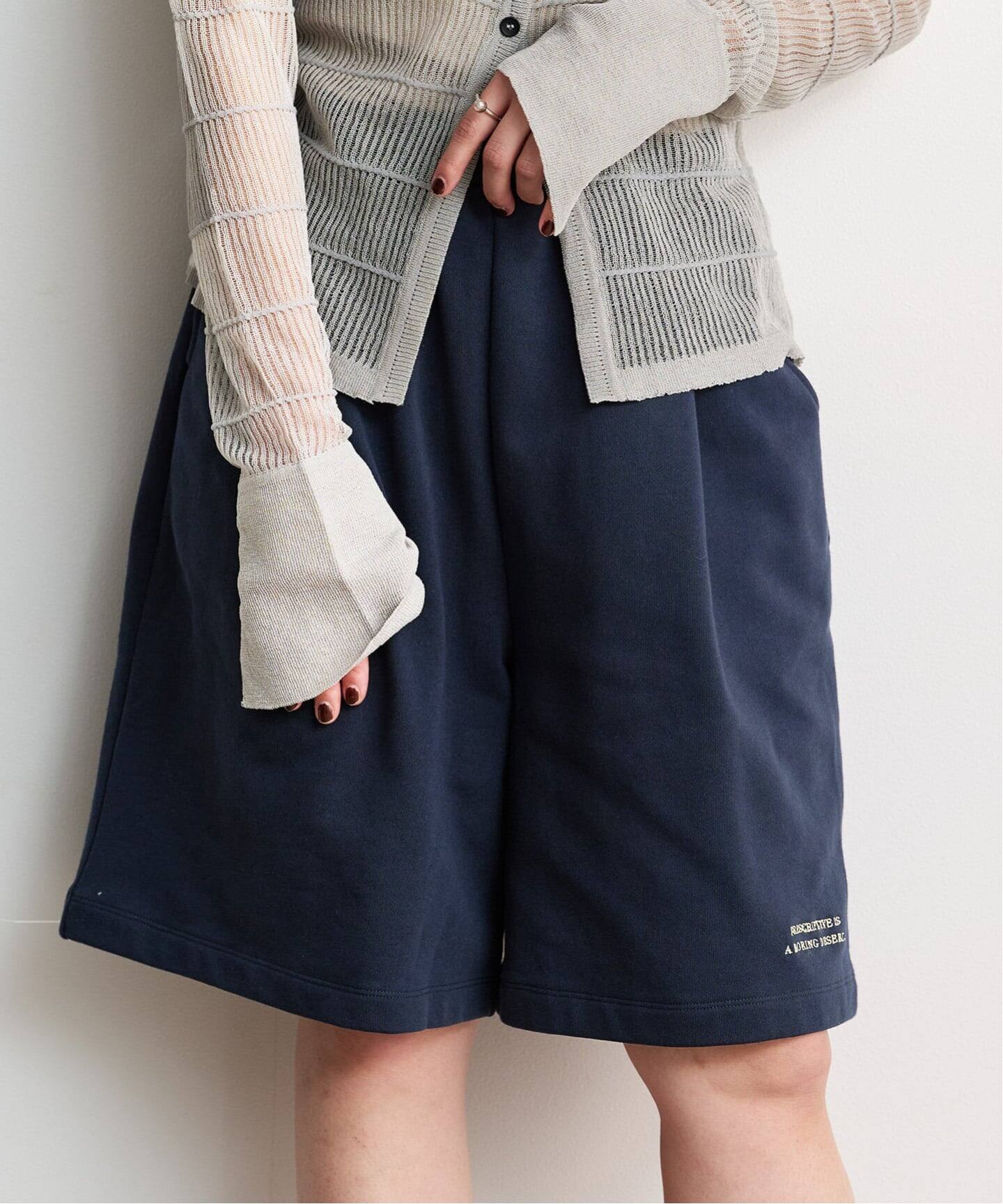 anuke Embroidery Half Pants（ショート・ハーフパンツ）｜BOICE FROM