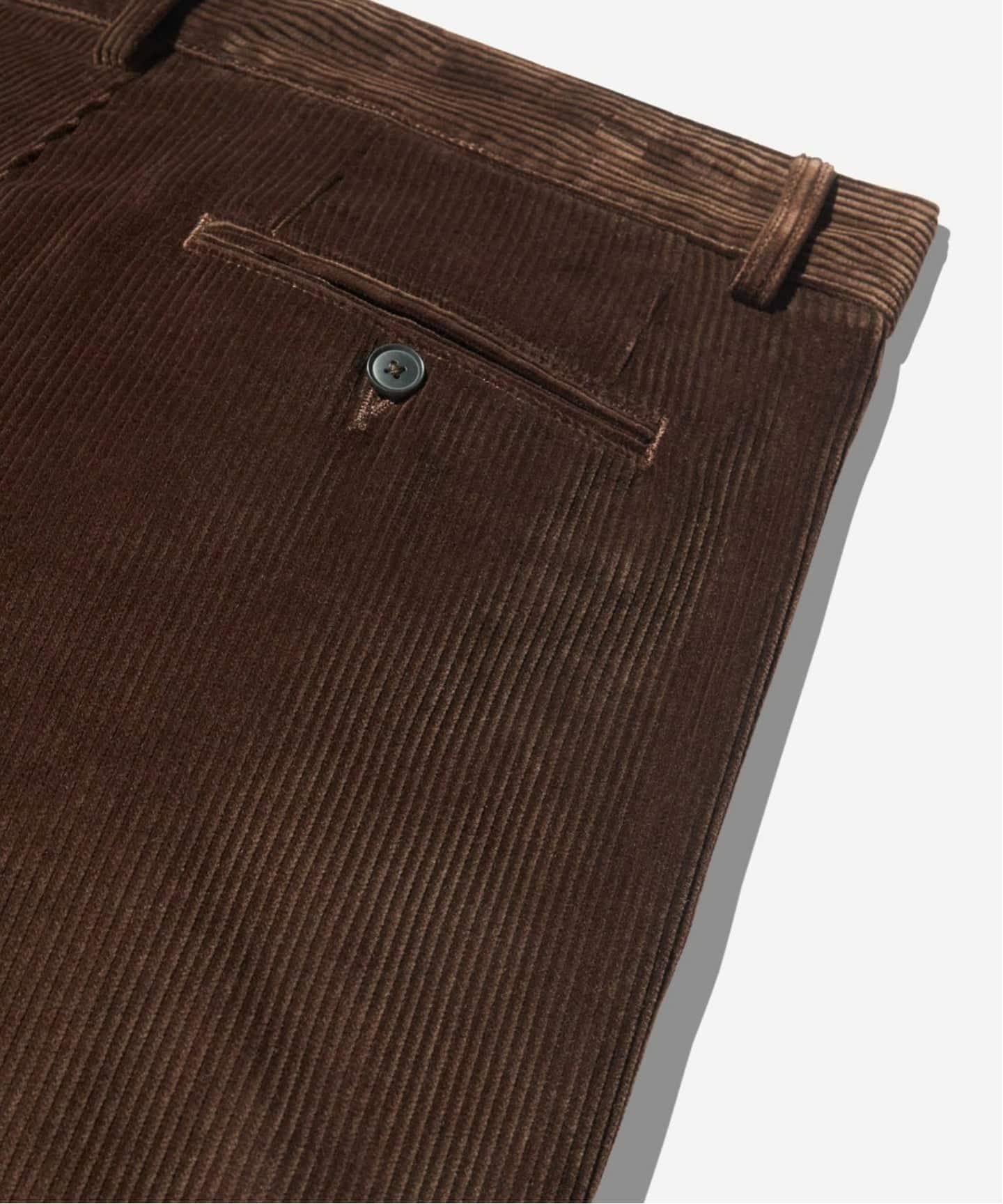 Double-Pleat Corduroy Pant（スラックス）｜NOAH（ノア）の通販