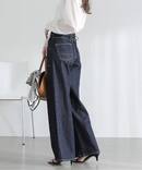 【洗える】SOMETHING / サムシング LISA LACE UP WIDE