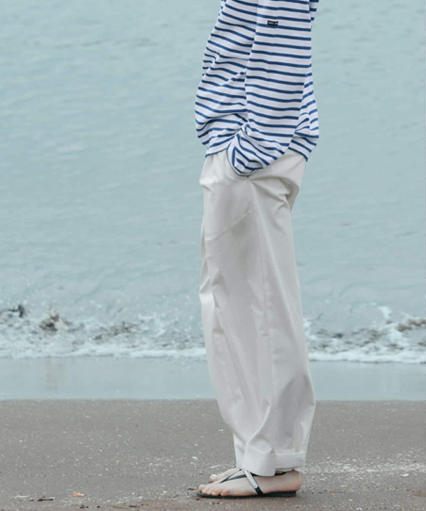 COTTON Deawstring Pants / コットンパンツ（スラックス）｜SAINT
