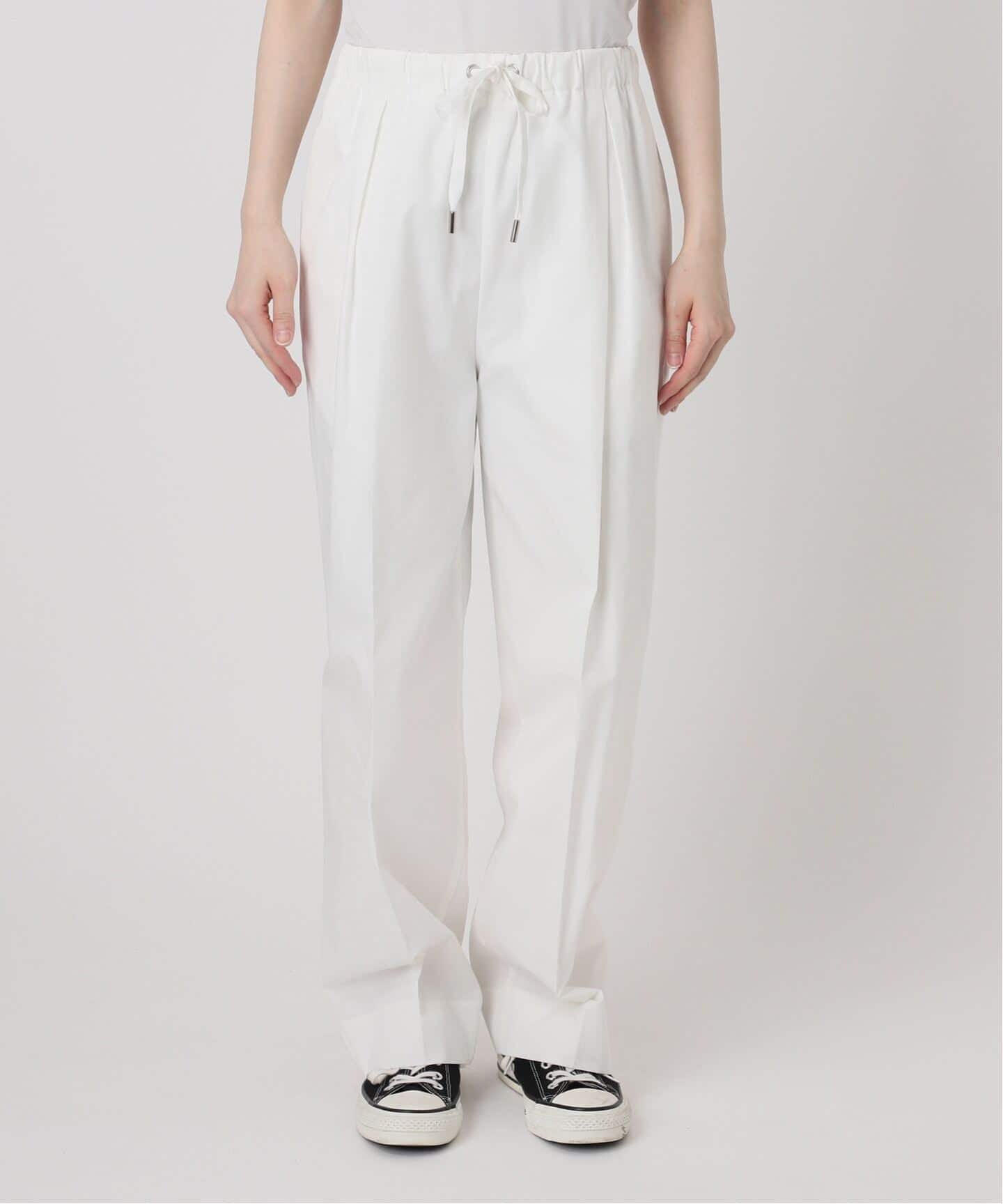COTTON Deawstring Pants / コットンパンツ（スラックス）｜SAINT