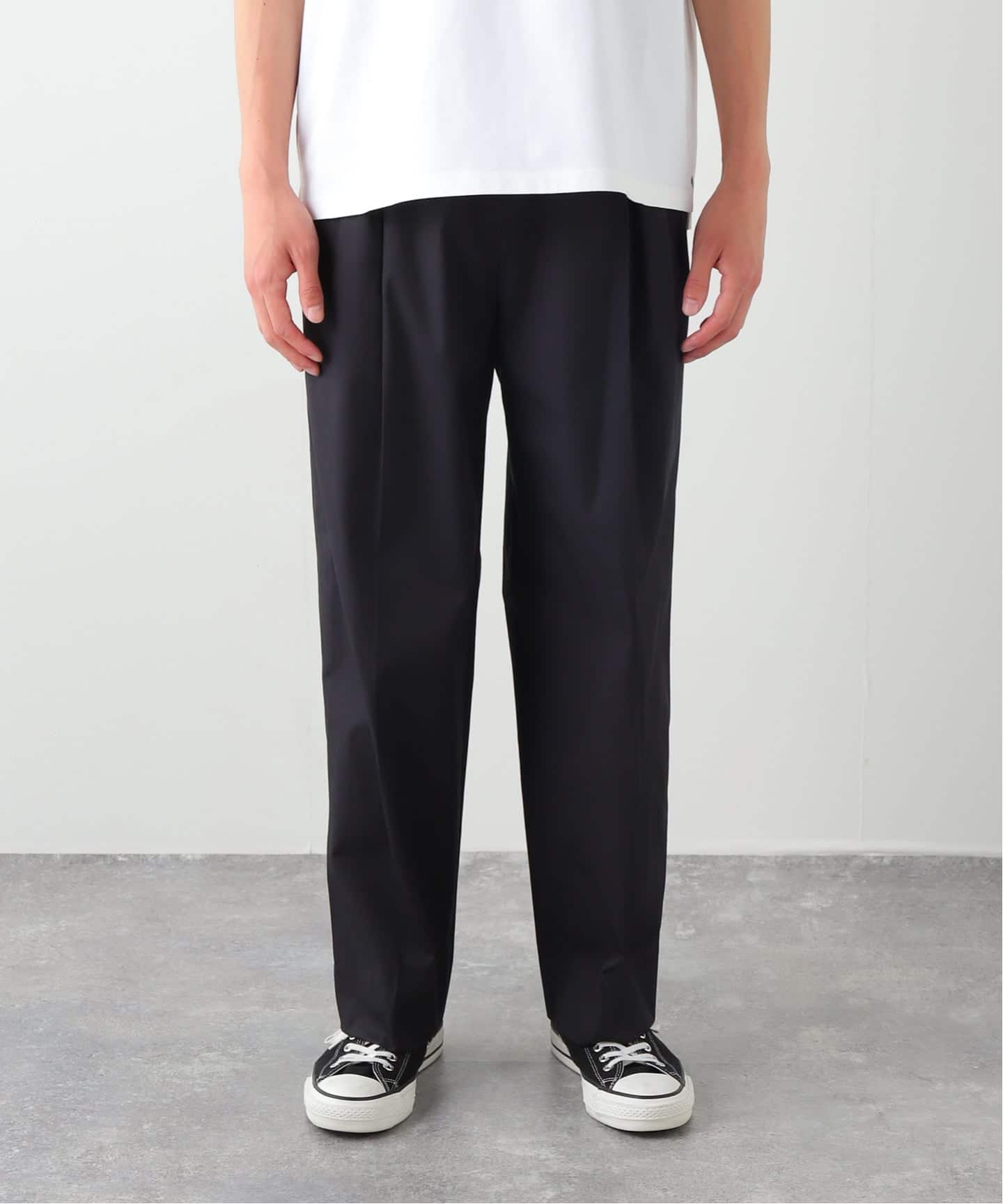 COTTON Deawstring Pants / コットンパンツ（スラックス）｜SAINT