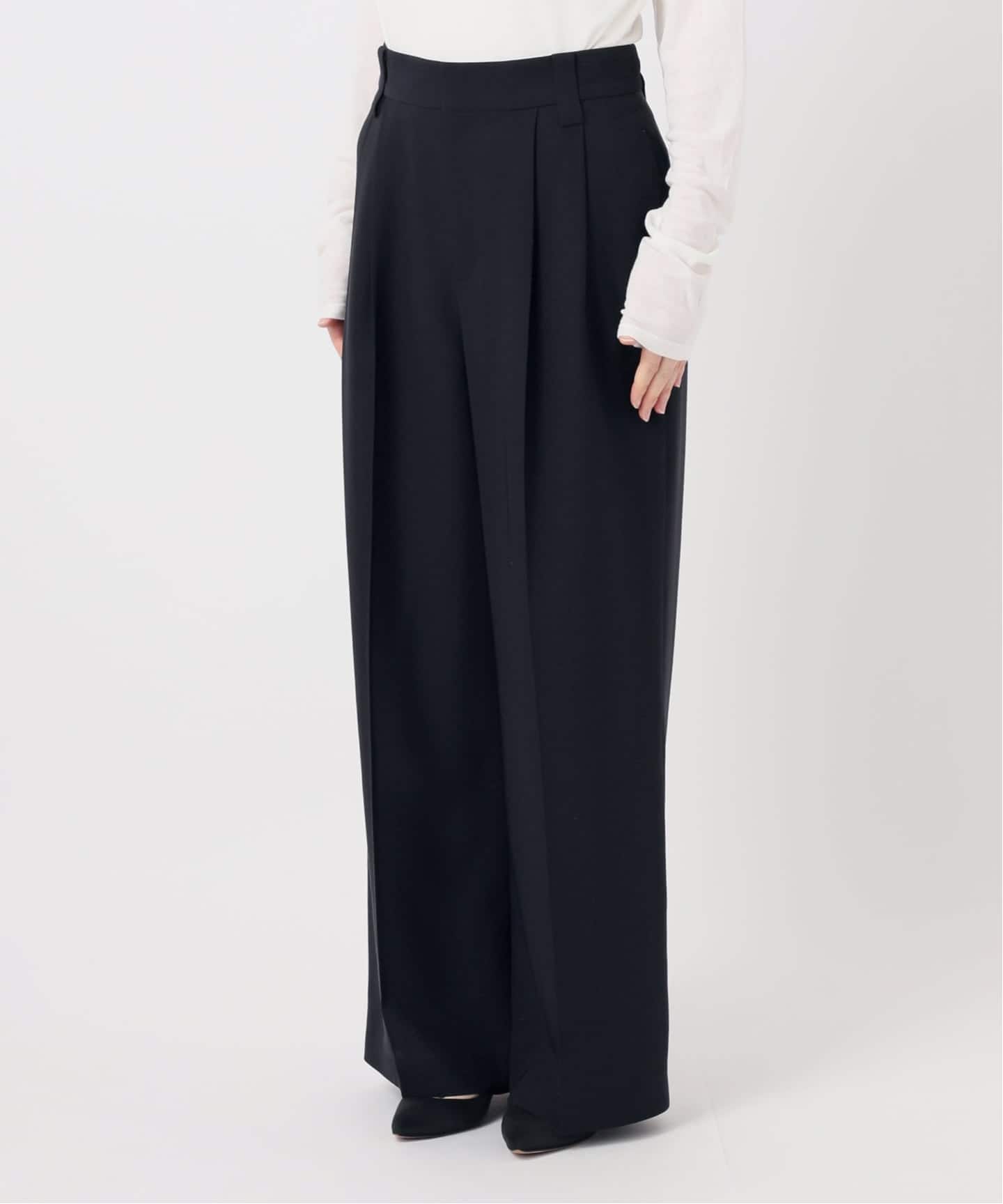 セットアップ可》ウォッシャブル2タックパンツ（スラックス）｜Spick