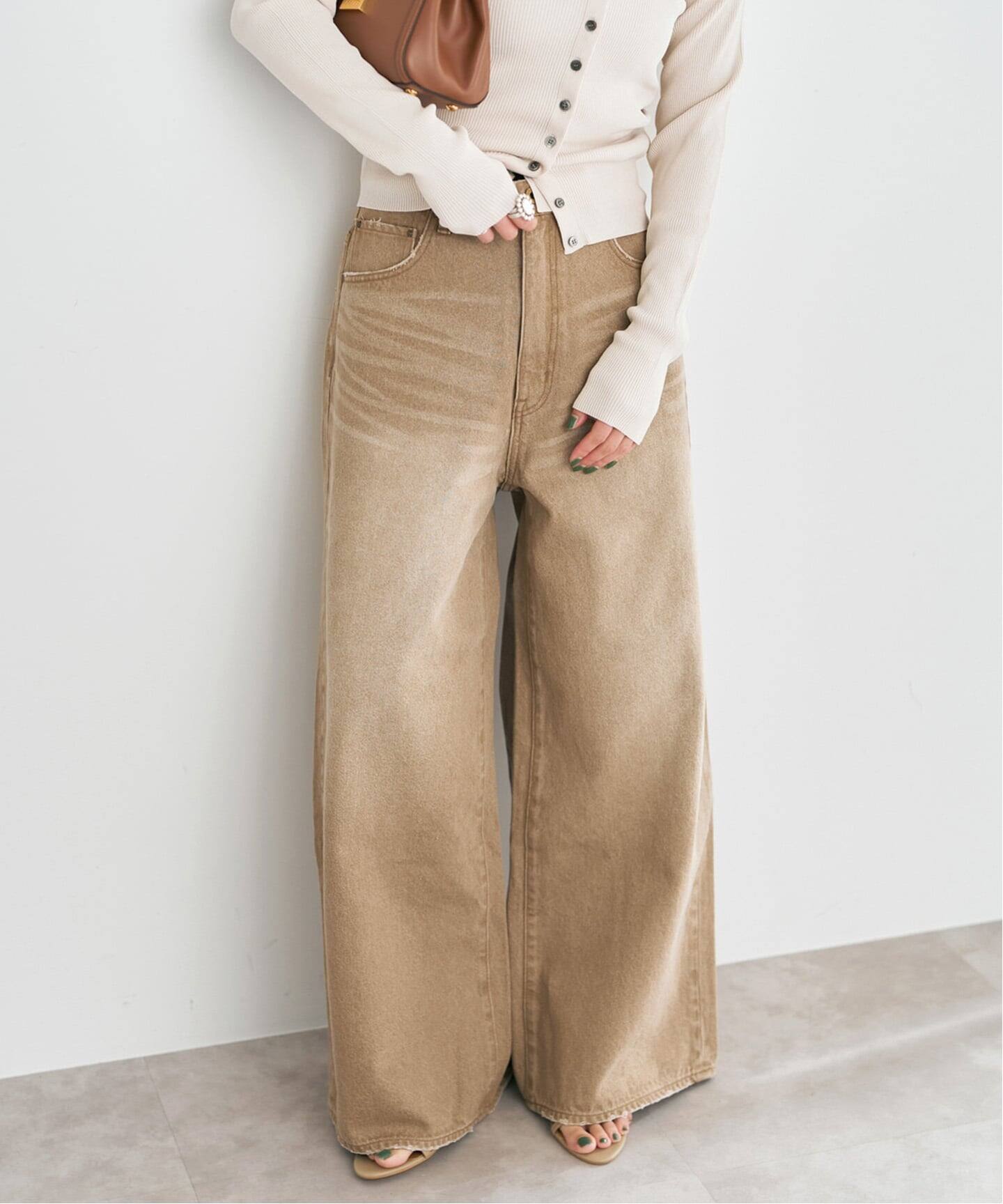 5 1/2 HIGH-WIDELEG DENIM（デニムパンツ・ジーンズ）｜Spick & Span