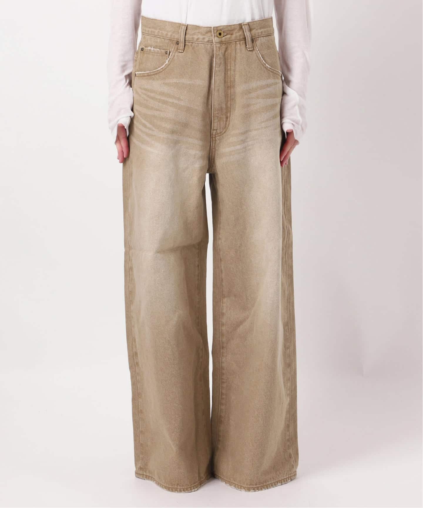 5 1/2 HIGH-WIDELEG DENIM（デニムパンツ・ジーンズ）｜Spick & Span