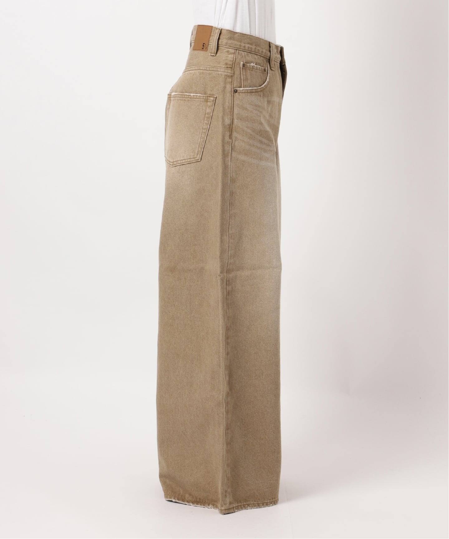 パンツ Spick & Span 5 1/2 HIGH-WIDELEG DENIM 27 5 1/2 HIGH-WIDELEG DENIM（デニムパンツ・ジーンズ）｜Spick & Span