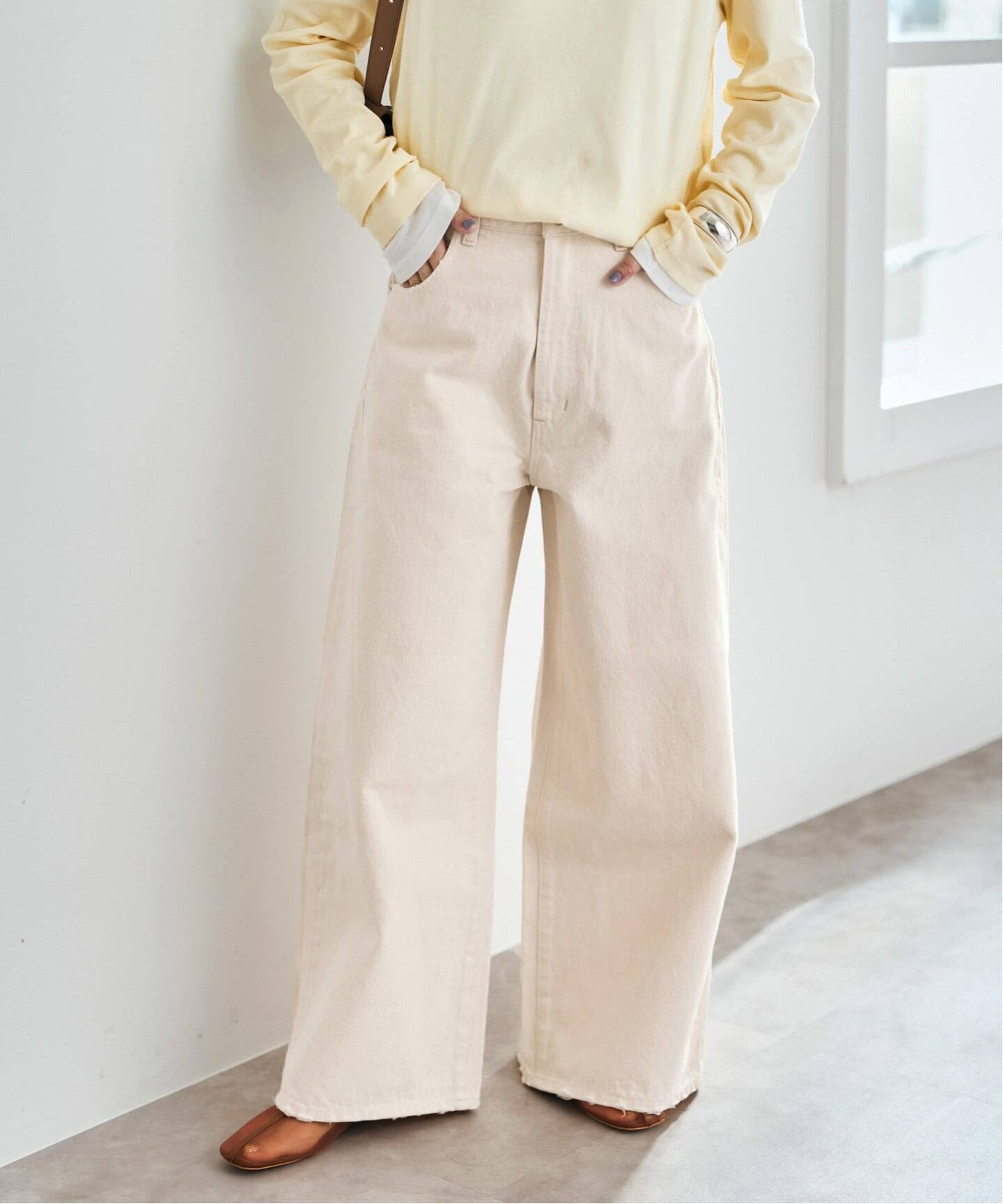 5 1/2 HIGH-WIDELEG DENIM（デニムパンツ・ジーンズ）｜Spick & Span 