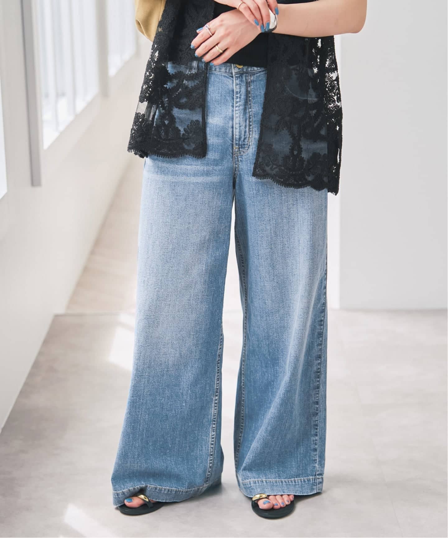 追加予約》5 1/2 8oz LOOSE WIDE DENIM（デニムパンツ・ジーンズ