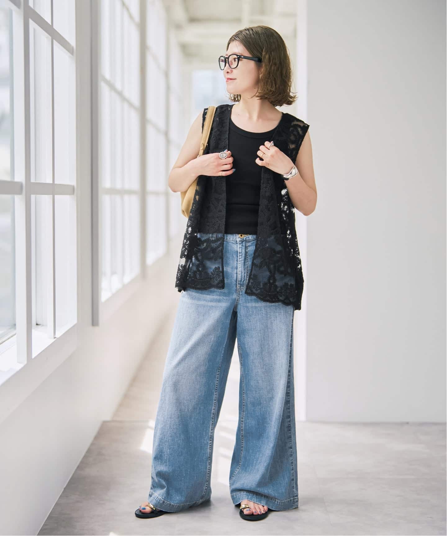 追加》5 1/2 8oz LOOSE WIDE DENIM（デニムパンツ・ジーンズ）｜Spick