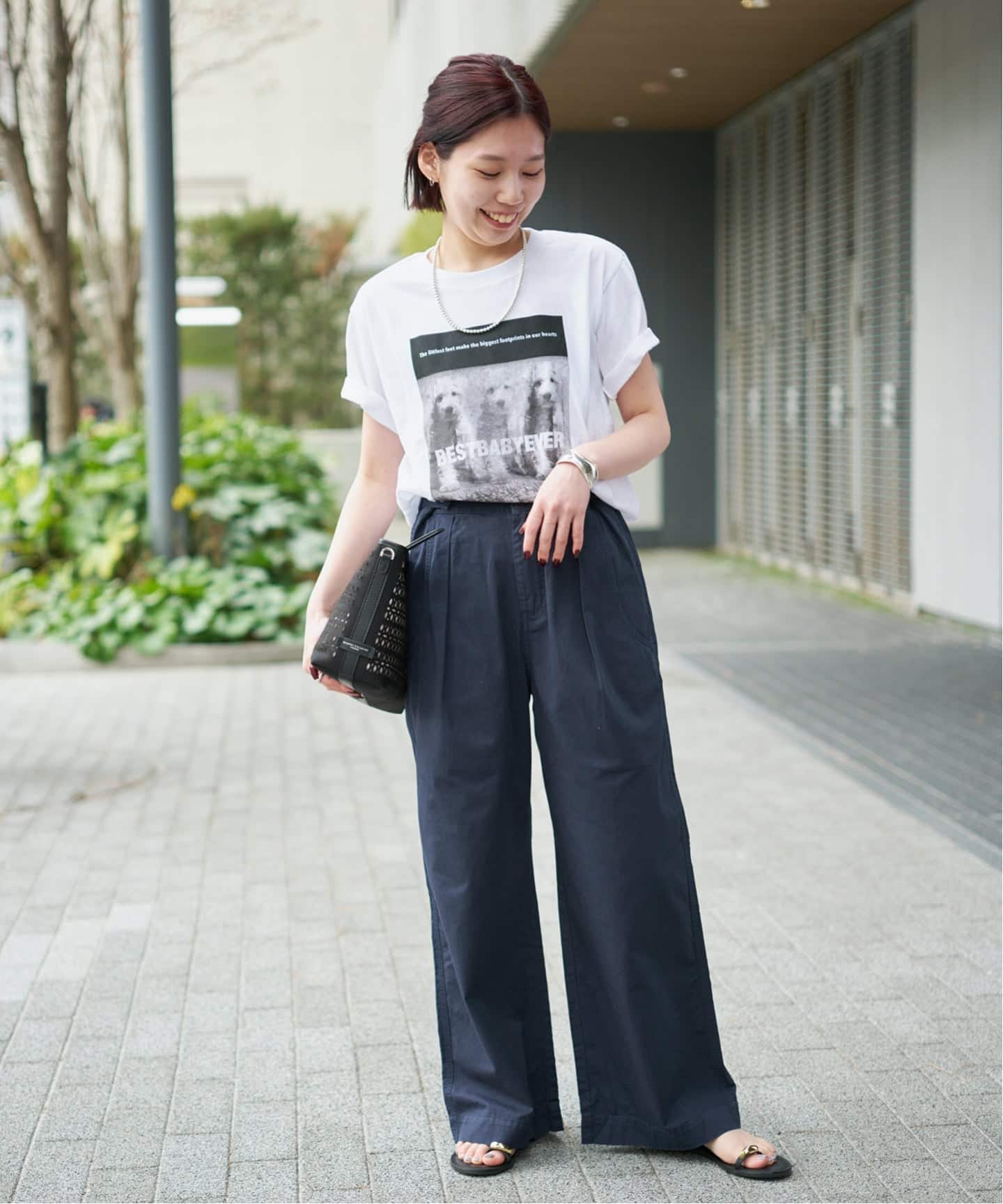 ライトコットンストレートパンツ（その他パンツ）｜Spick & Span