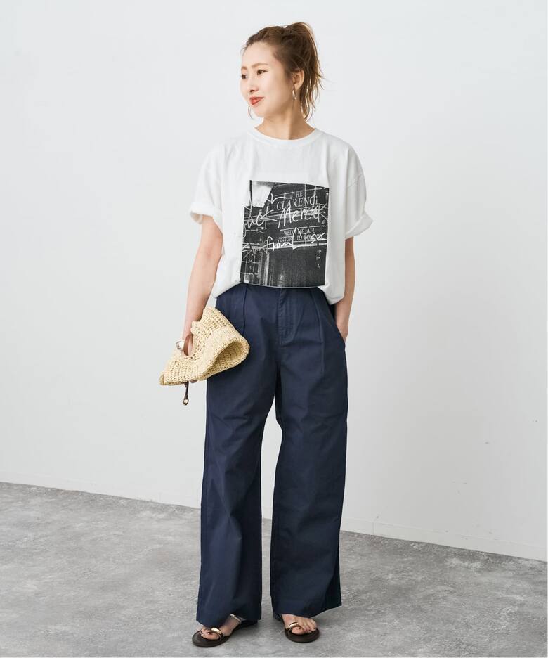 ライトコットンストレートパンツ（その他パンツ）｜Spick & Span 