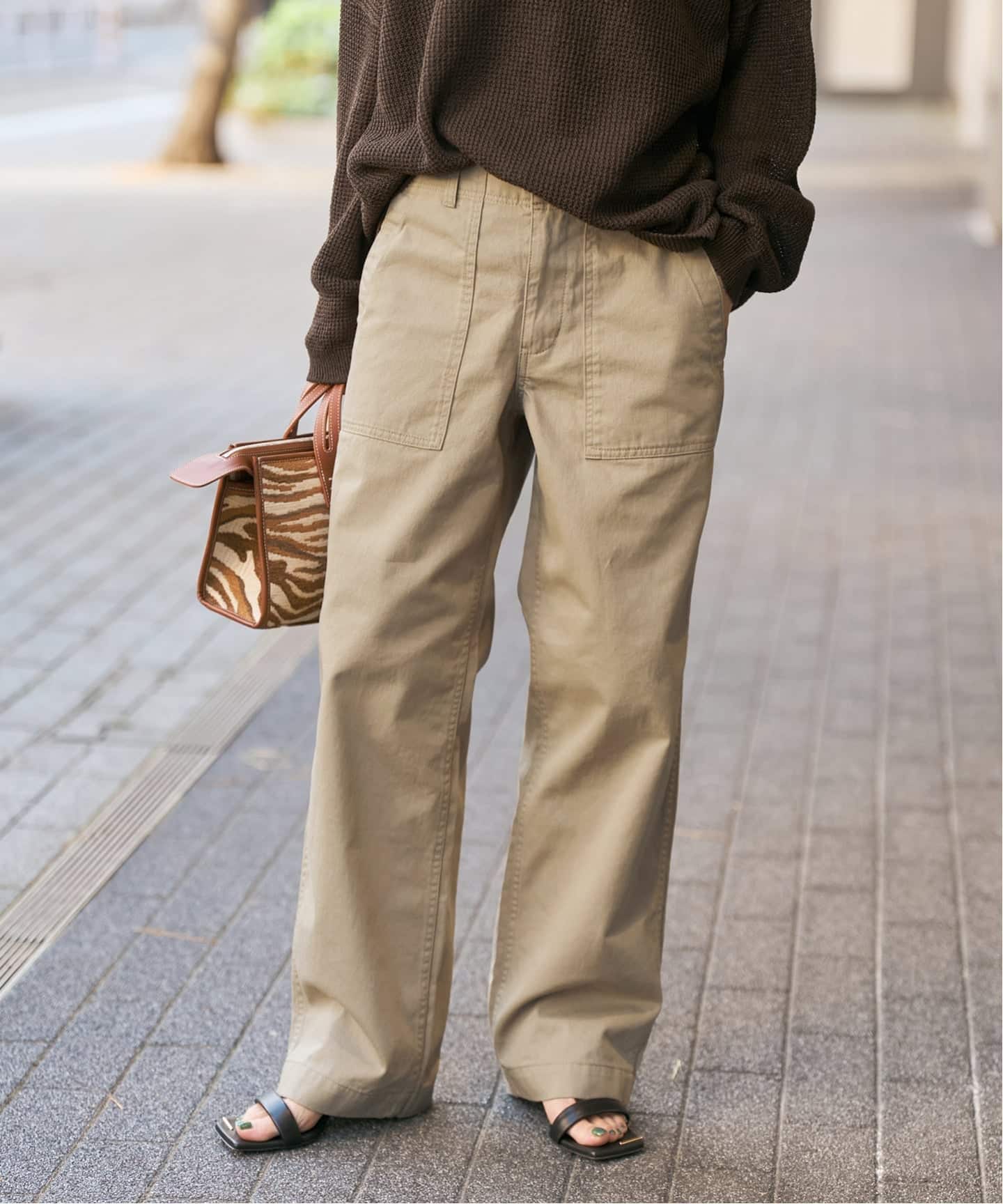 新色有り / 追加予約》ルーズベイカーパンツ（カーゴパンツ）｜Spick