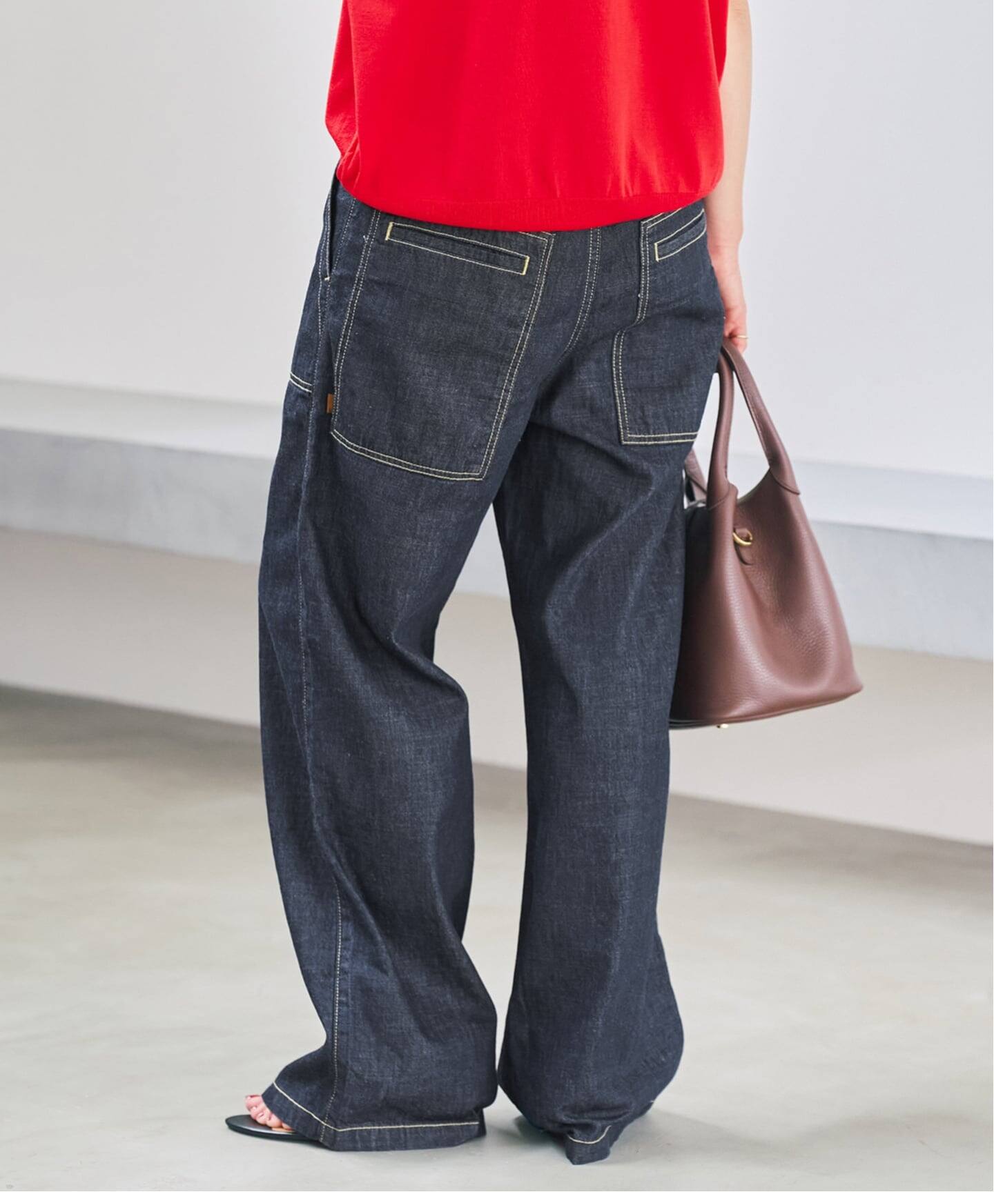 予約》5 1/2 PATCH LOOSEFIT DENIM（デニムパンツ・ジーンズ）｜Spick