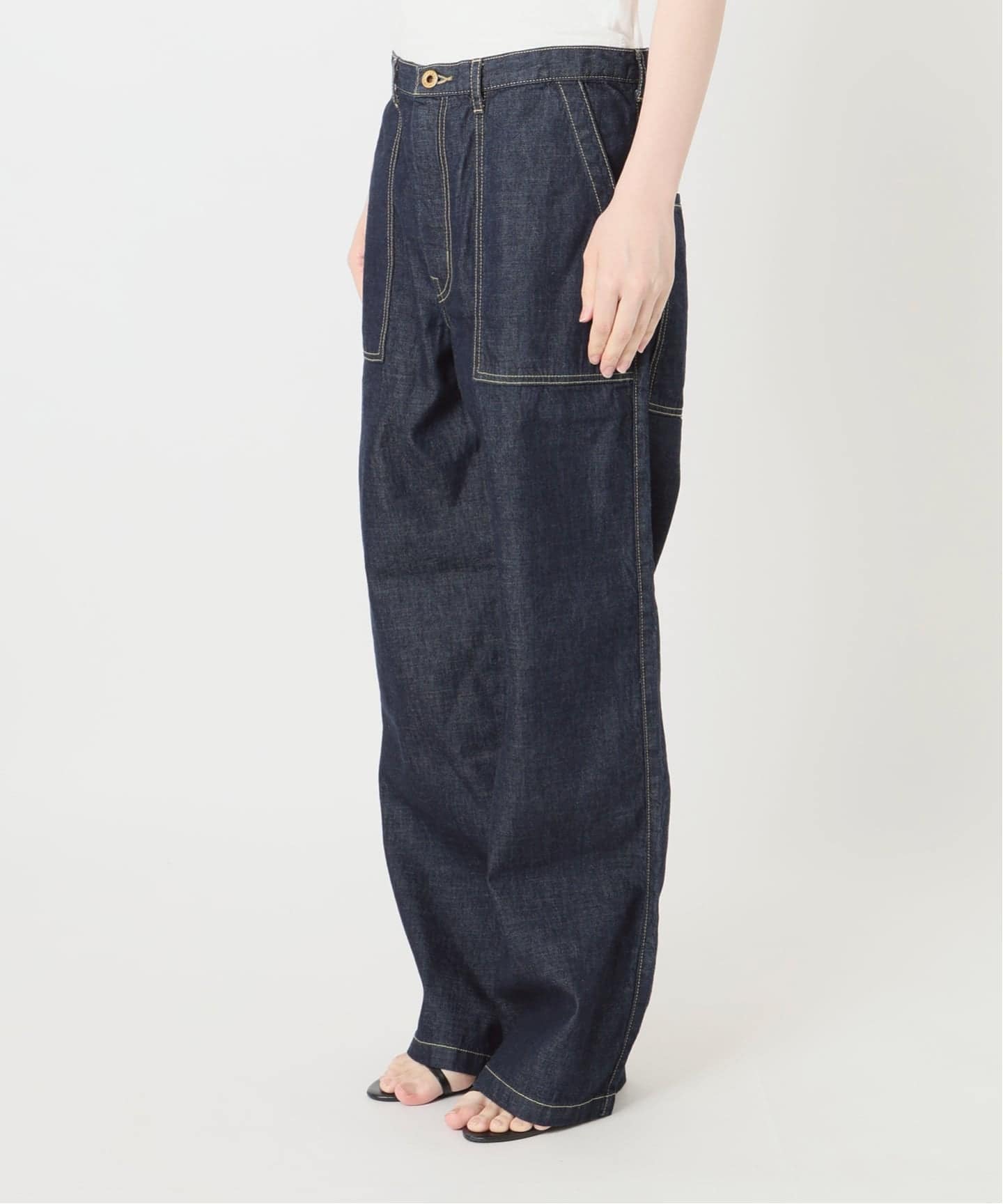 5 1/2 PATCH LOOSEFIT DENIM（デニムパンツ・ジーンズ）｜Spick & Span