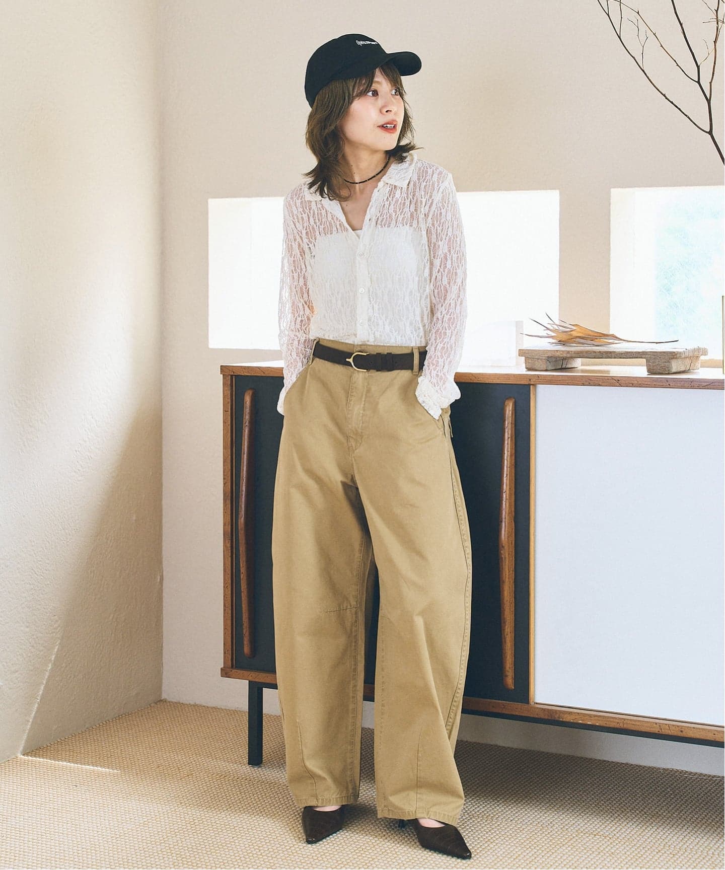 追加》カーブチノ（チノパンツ）｜Spick & Span（スピック＆スパン）の