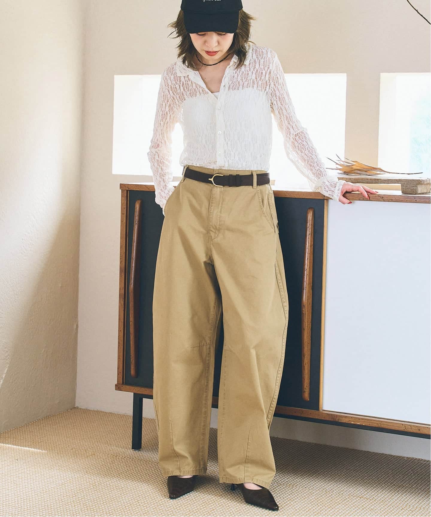 追加》カーブチノ（チノパンツ）｜Spick & Span（スピック＆スパン）の
