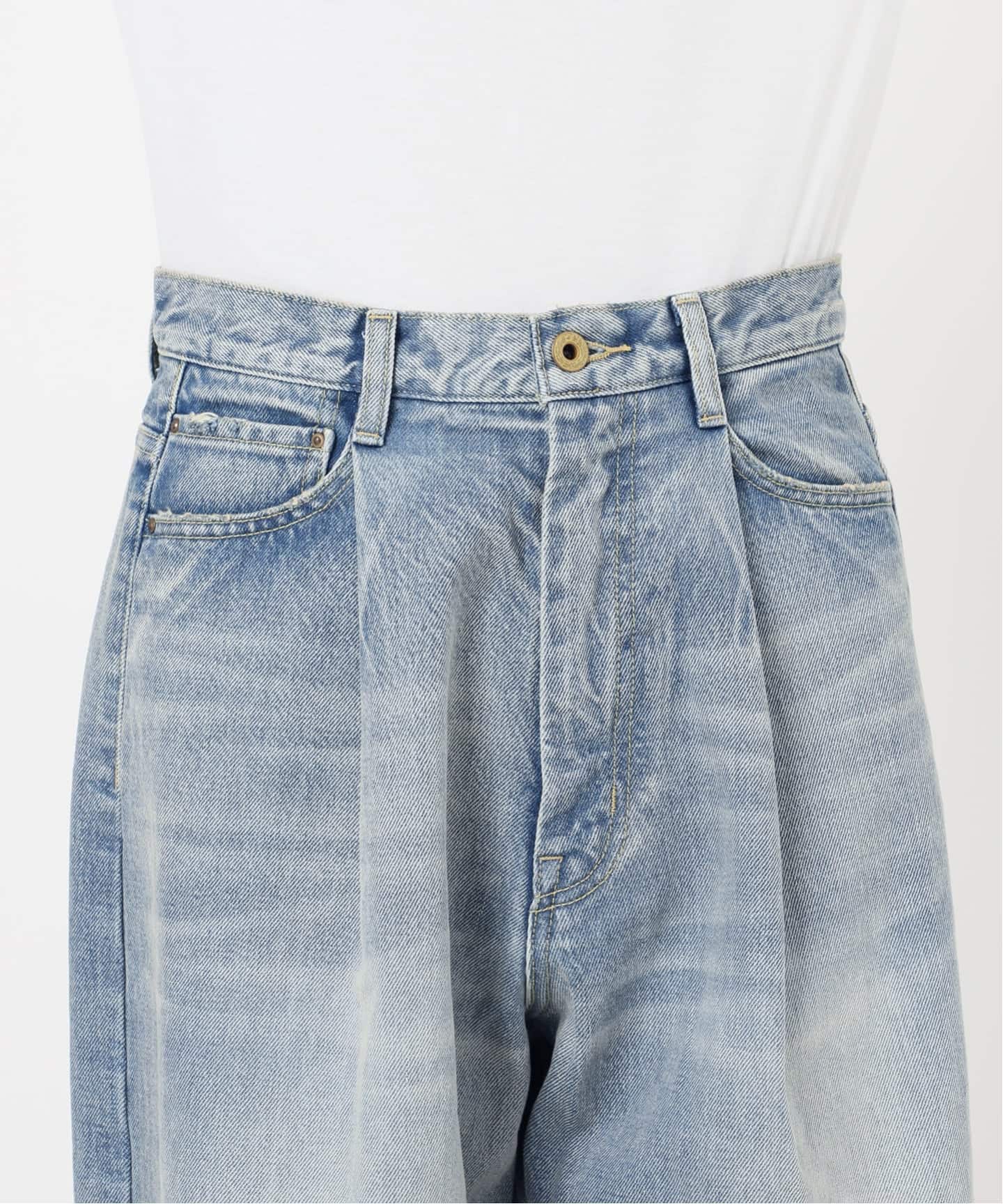 WEB限定サイズ有り / 追加予約》5 1/2 TUCKBARREL DENIM（デニムパンツ