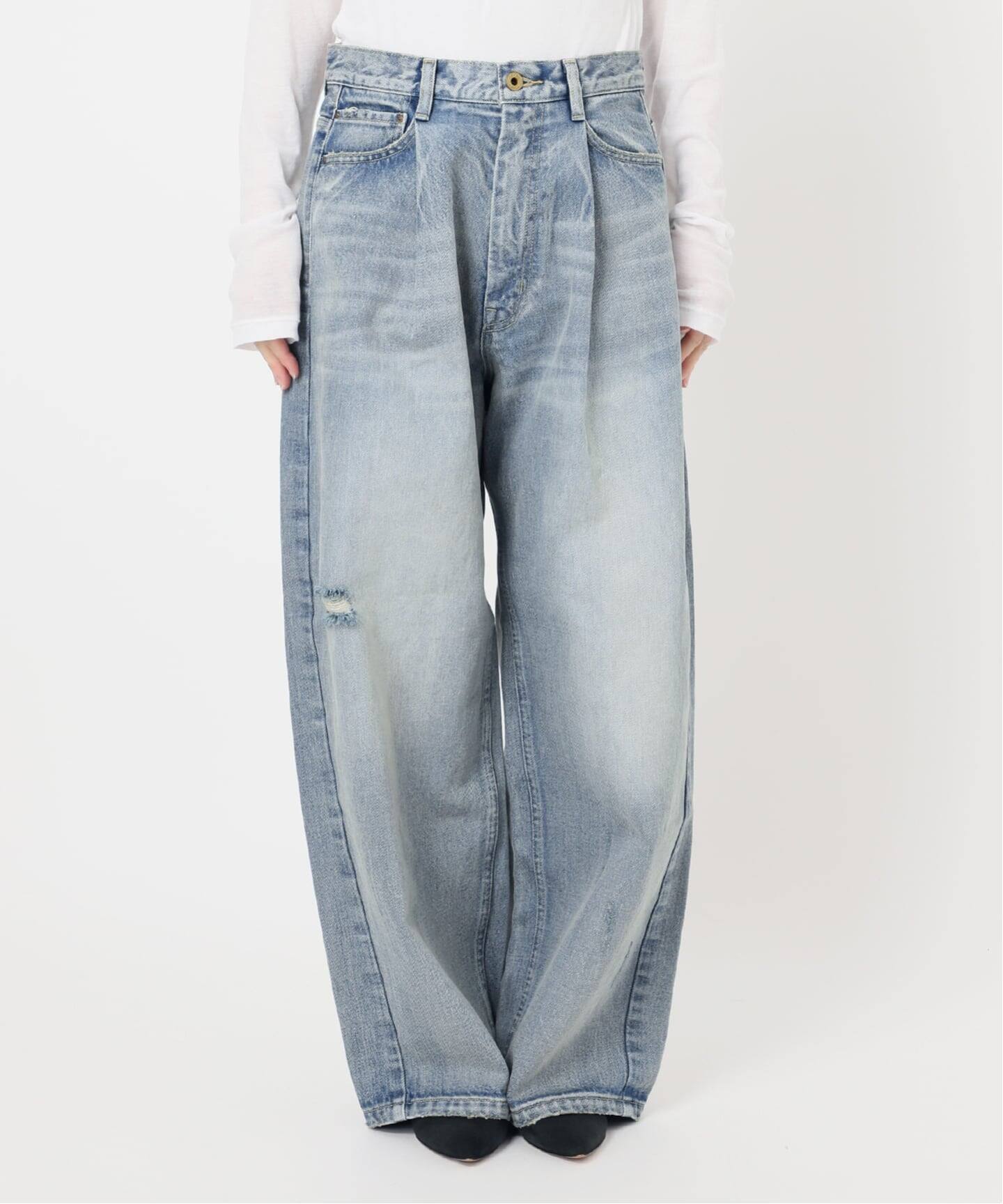 WEB限定サイズ有り / 追加》5 1/2 TUCKBARREL DENIM(デニムパンツ WEB限定サイズ有り / 追加》5 1/2 TUCKBARREL DENIM(デニムパンツ