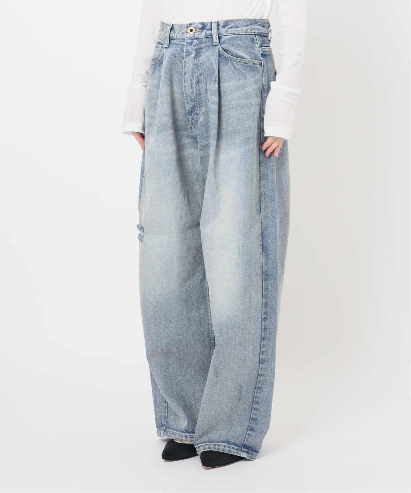 WEB限定サイズ有り / 追加》5 1/2 TUCKBARREL DENIM（デニムパンツ