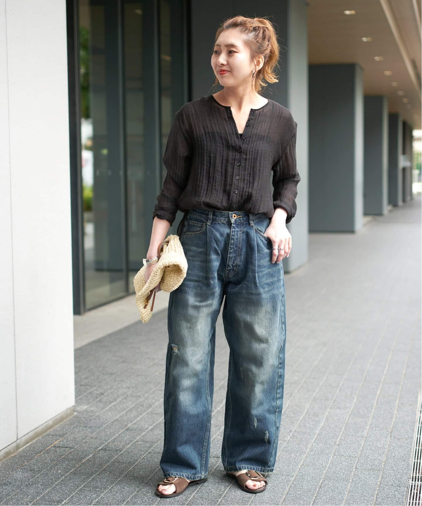 WEB限定 / 追加2予約》5 1/2 TUCKBARREL DENIM（デニムパンツ