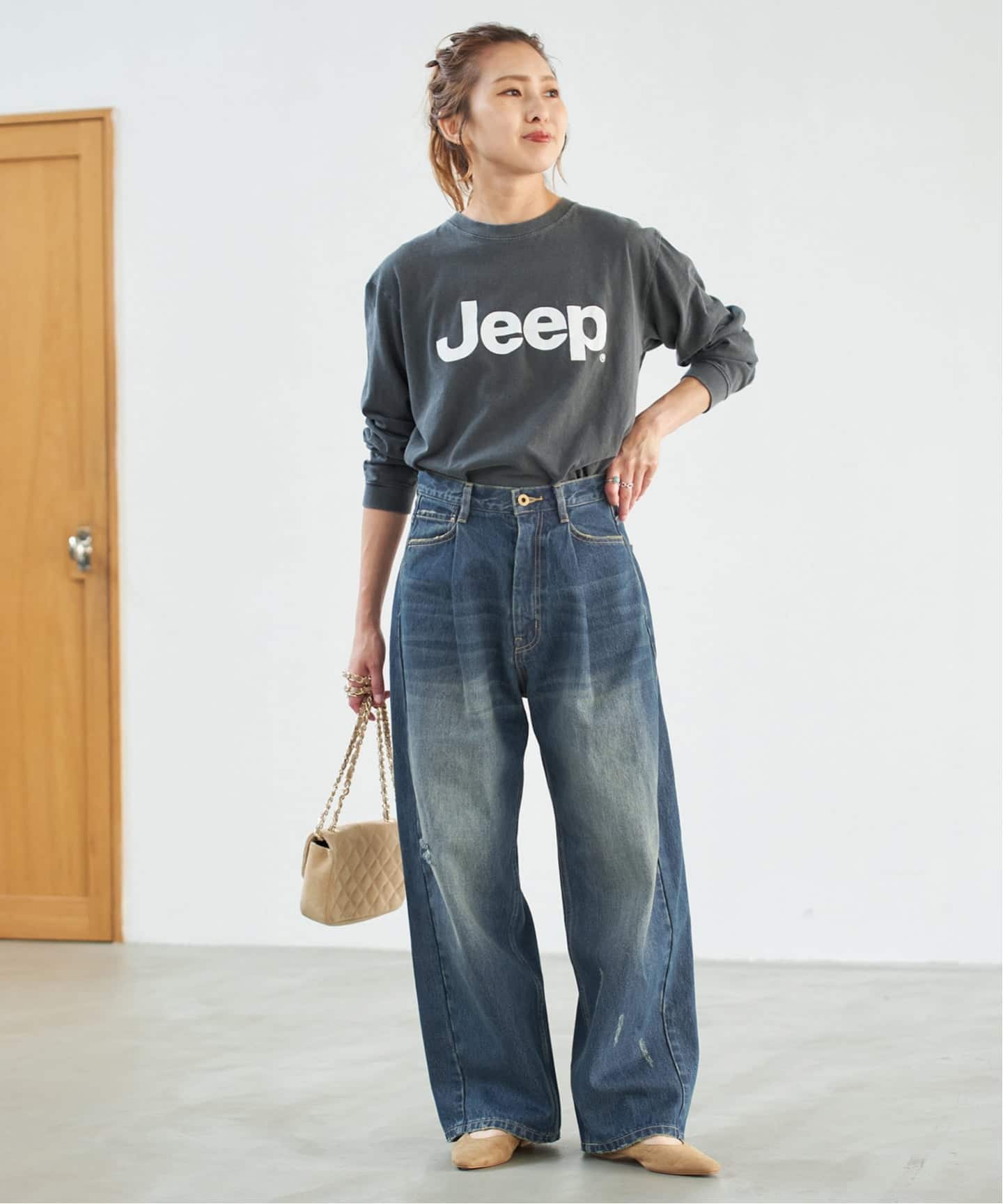 WEB限定 / 追加2予約》5 1/2 TUCKBARREL DENIM（デニムパンツ