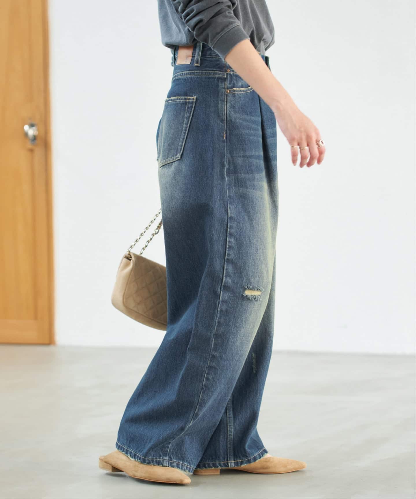 WEB限定 / 追加2》5 1/2 TUCKBARREL DENIM（デニムパンツ・ジーンズ