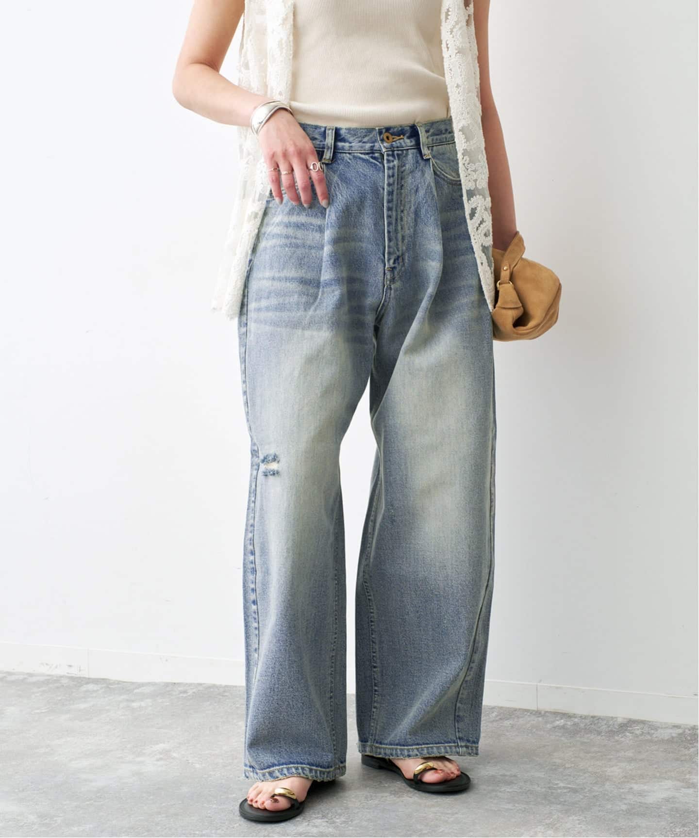 WEB限定 / 追加2》5 1/2 TUCKBARREL DENIM（デニムパンツ・ジーンズ