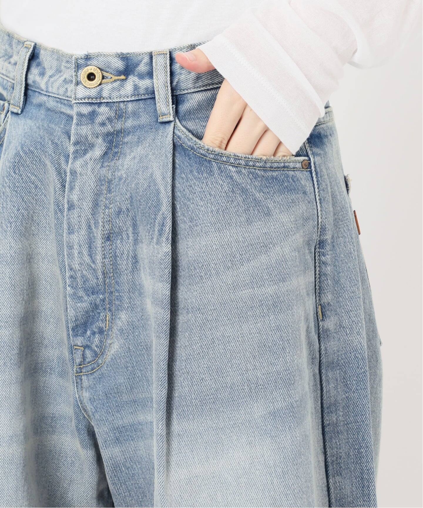 WEB限定 / 追加2予約》5 1/2 TUCKBARREL DENIM（デニムパンツ
