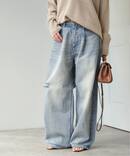 《WEB限定 / 追加2予約》5 1/2 TUCKBARREL DENIM