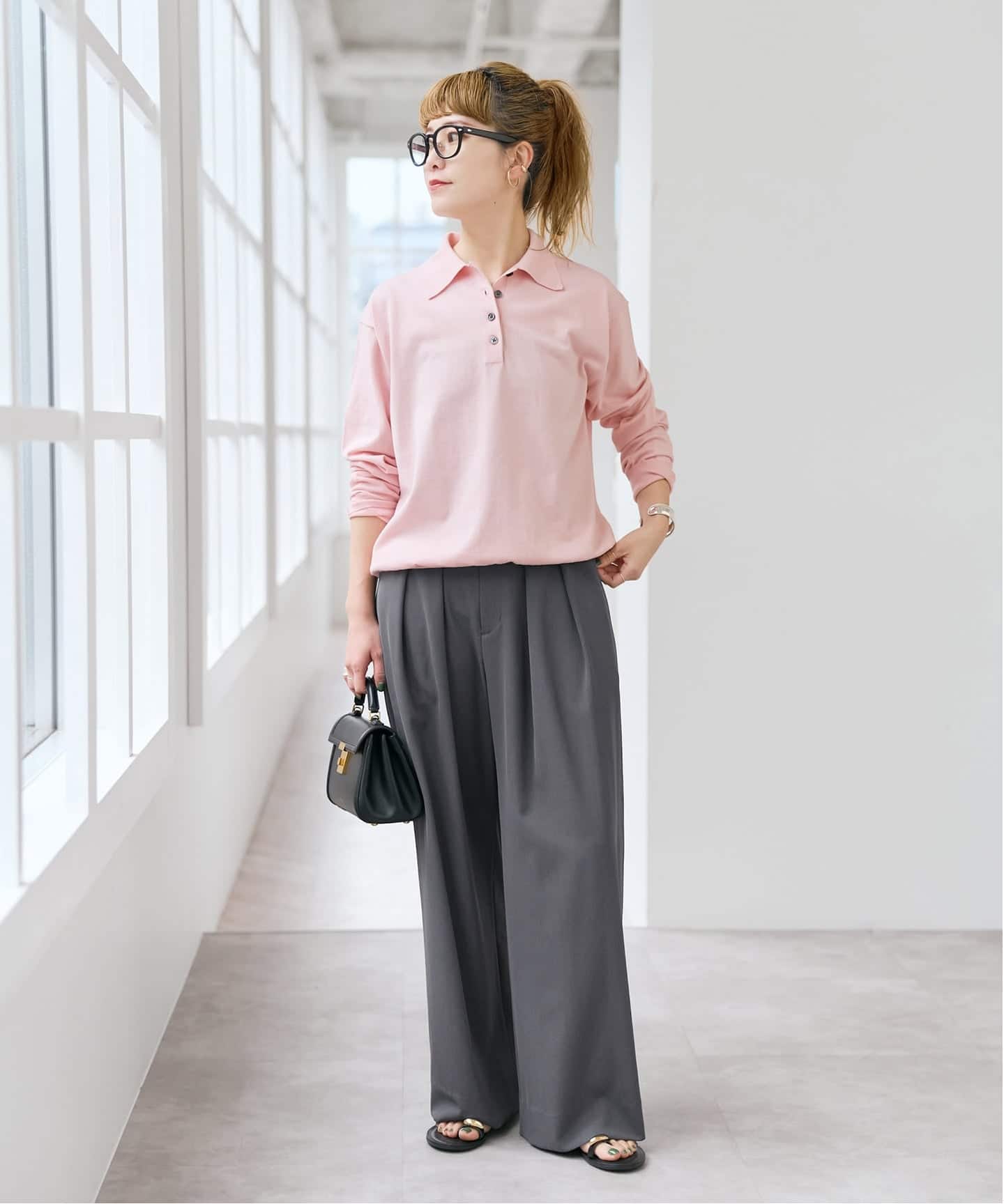 2タックワイドストレートパンツ（スラックス）｜Spick & Span