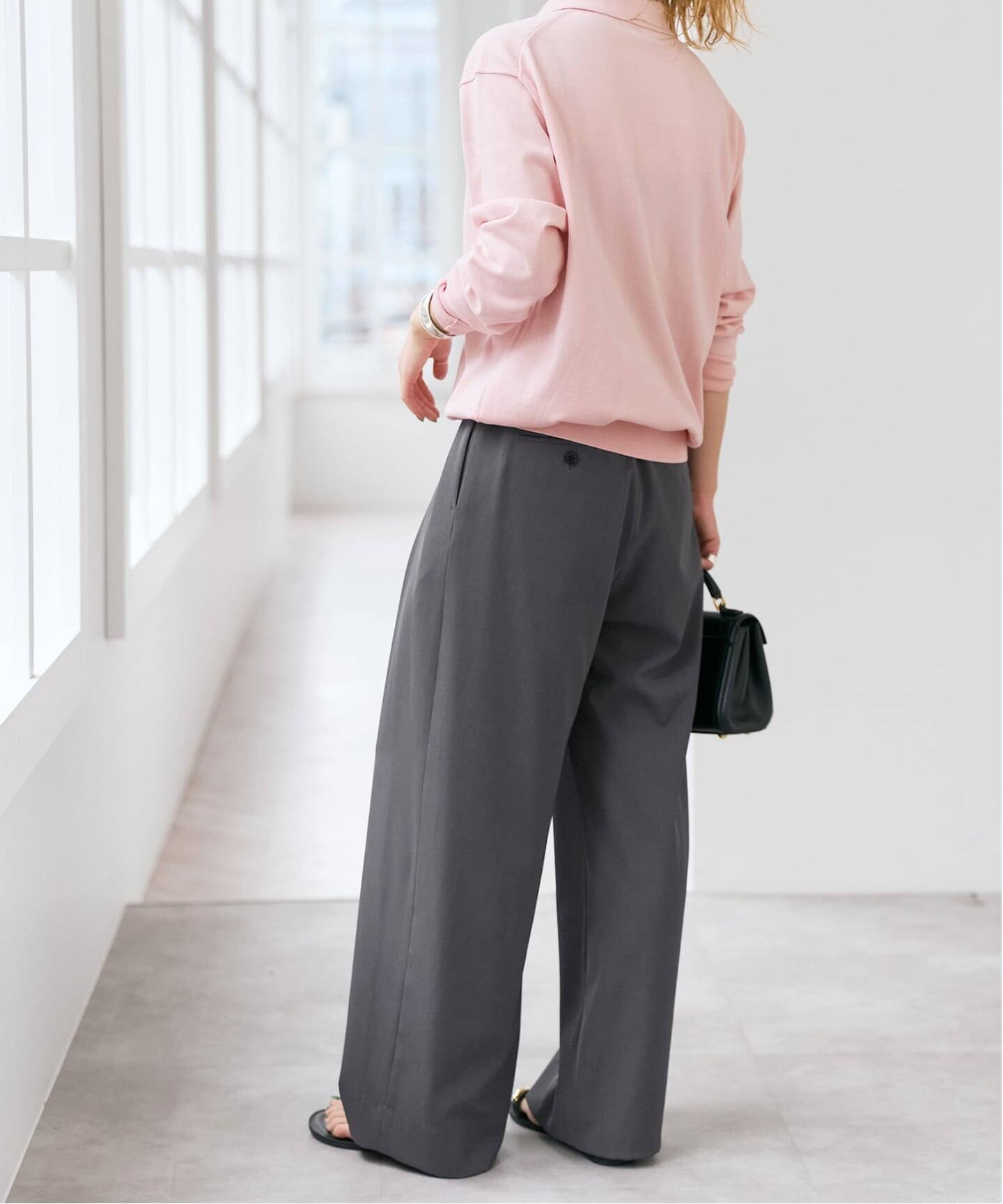2タックワイドストレートパンツ（スラックス）｜Spick & Span