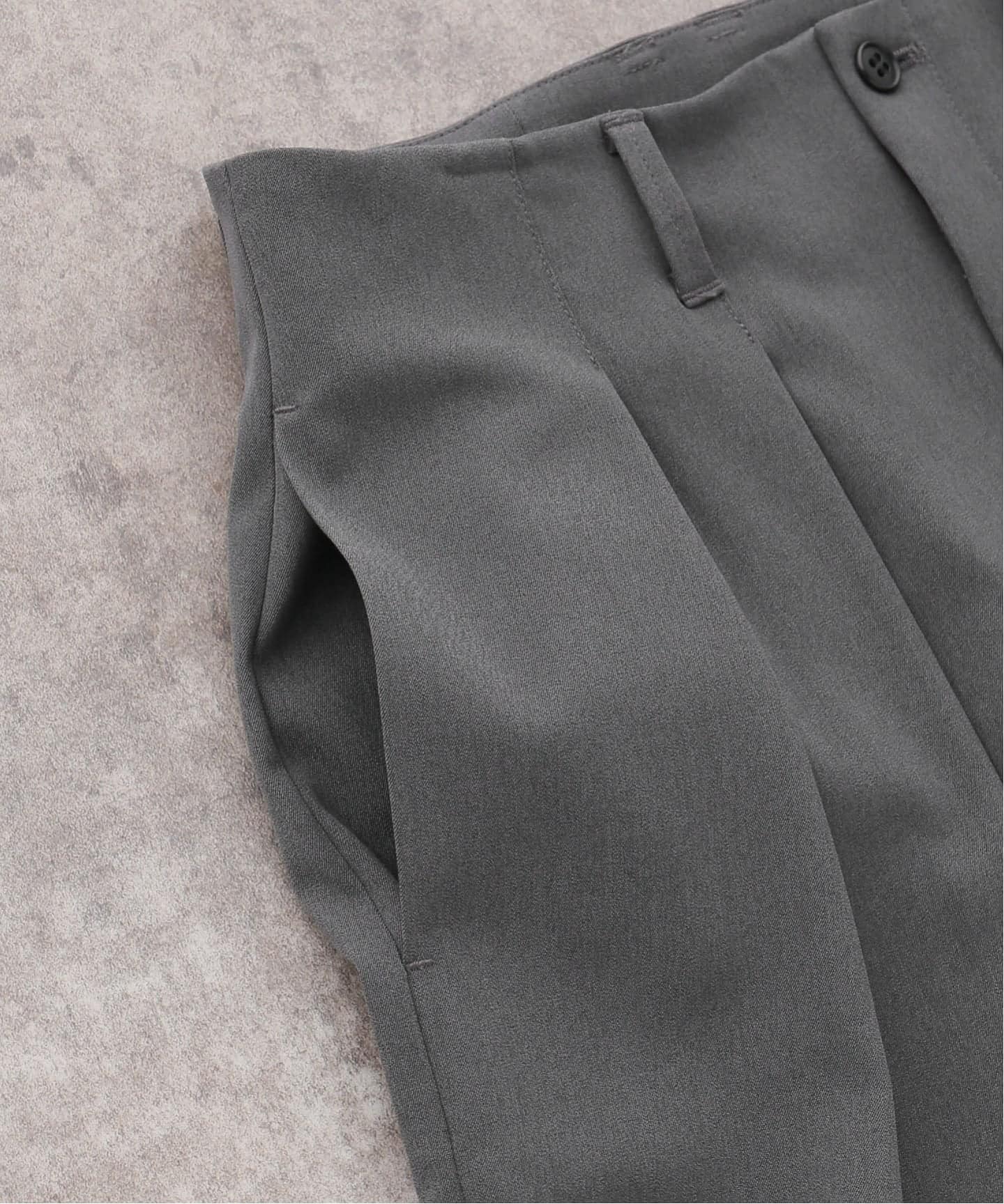 2タックワイドストレートパンツ（スラックス）｜Spick & Span
