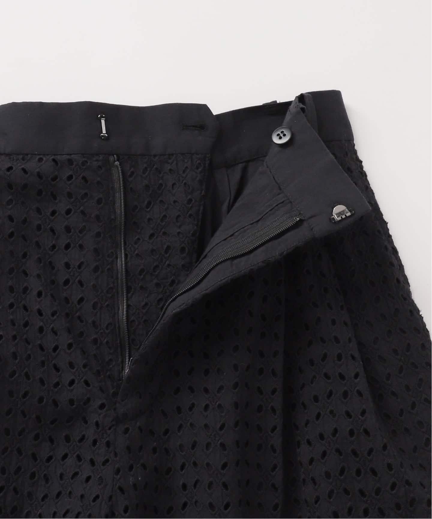 セットアップ可》カットワークエンブロイダリー2タックパンツ（その他