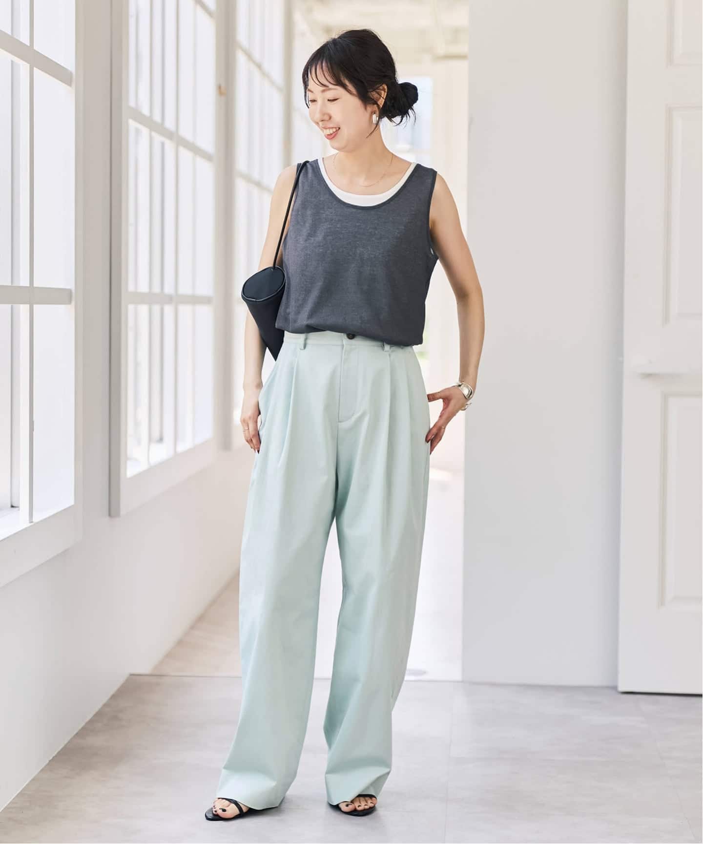 予約》Higuchi*S 2タックツイルパンツ（チノパンツ）｜Spick & Span