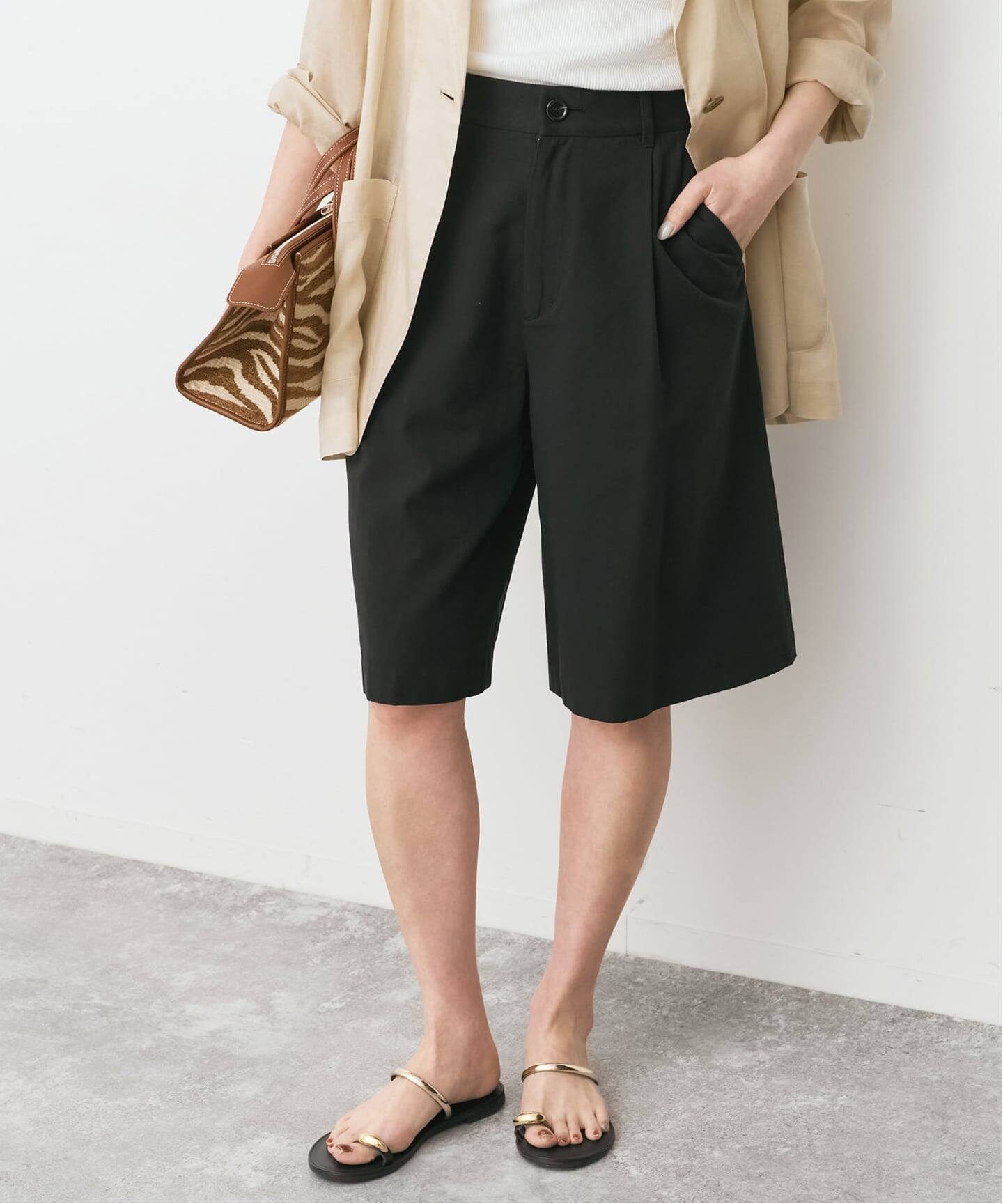 タックショートパンツ（ショート・ハーフパンツ）｜Spick & Span