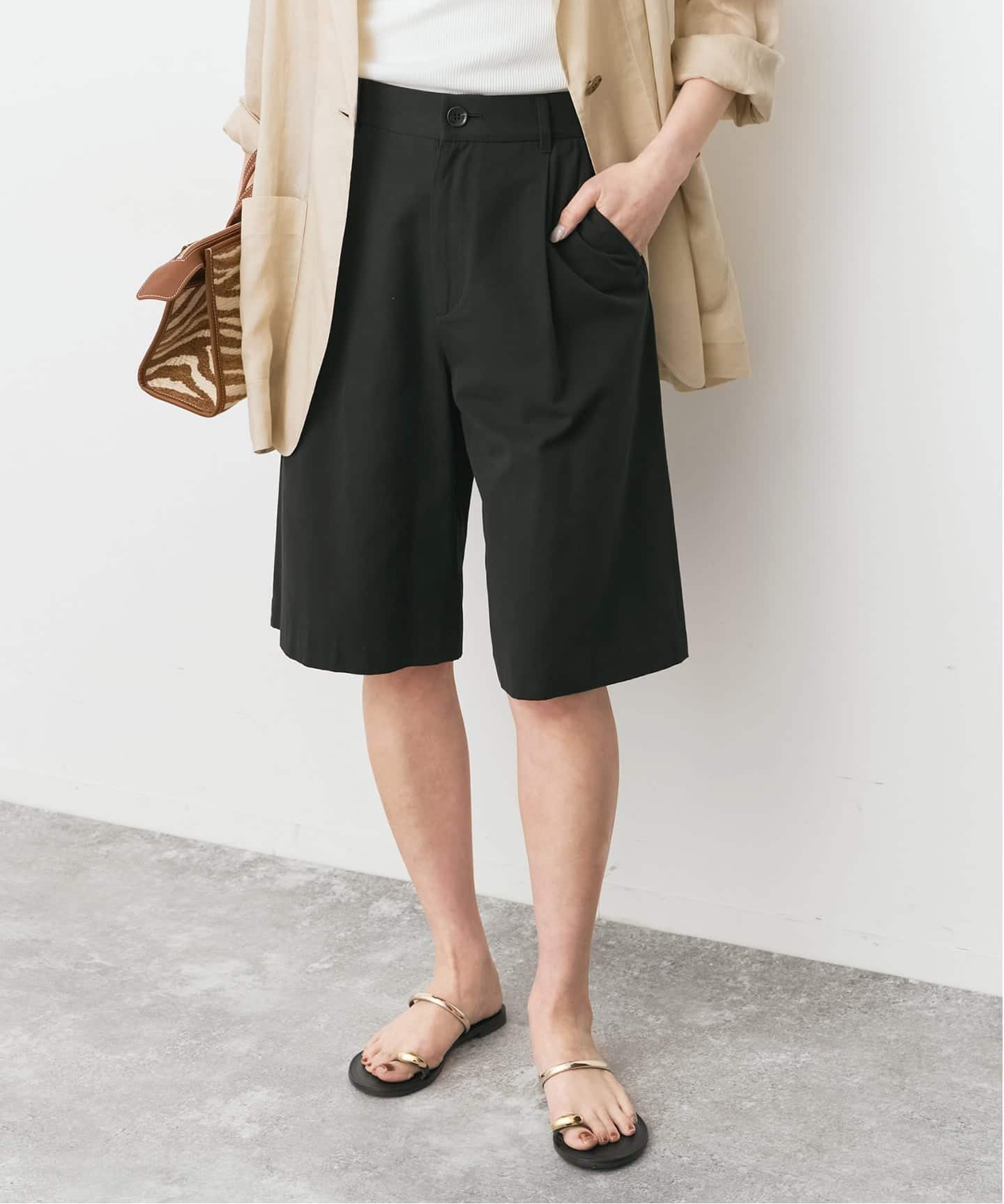 タックショートパンツ（ショート・ハーフパンツ）｜Spick & Span