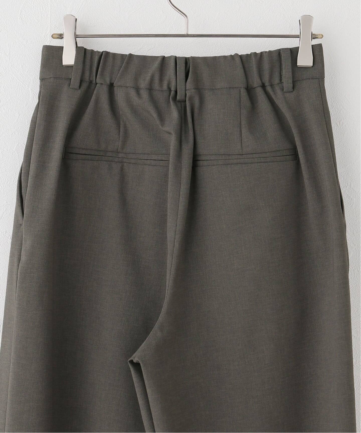 セットアップ可》ツイルストレッチタックパンツ（スラックス）｜Spick