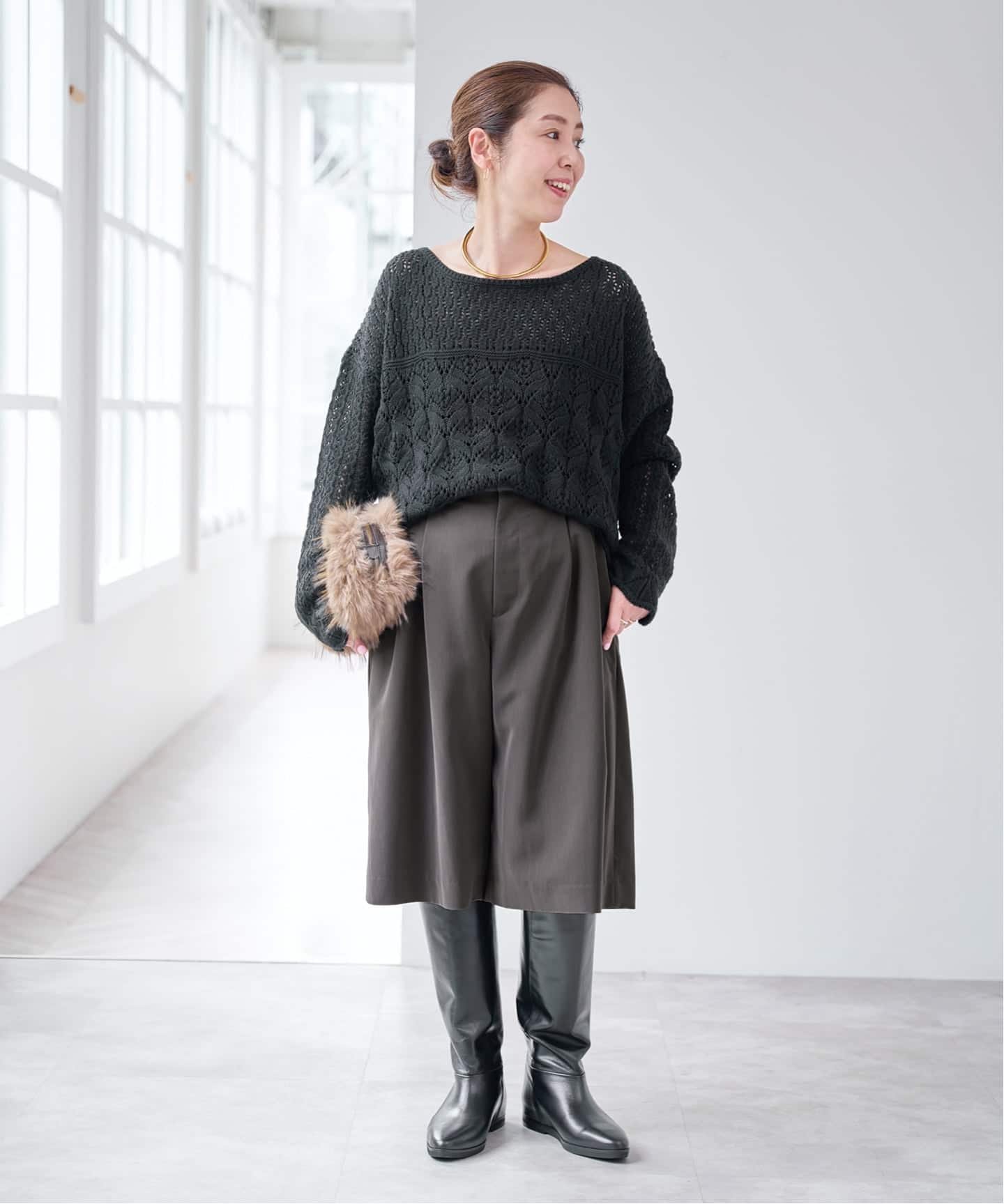 ツータックキュロットパンツ（ショート・ハーフパンツ）｜Spick & Span