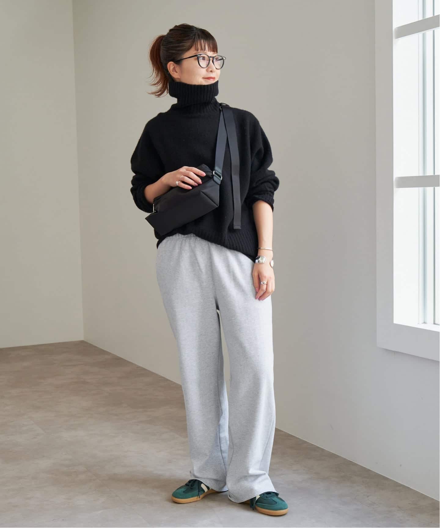 Spick and Span 裏毛イージーストレートパンツ スウェット36 追加》裏毛イージーストレートパンツ（スウェットパンツ）｜Spick